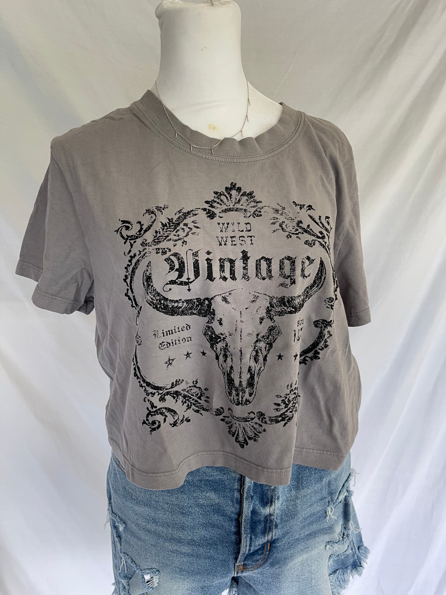 Vintage Cowgirl Crop