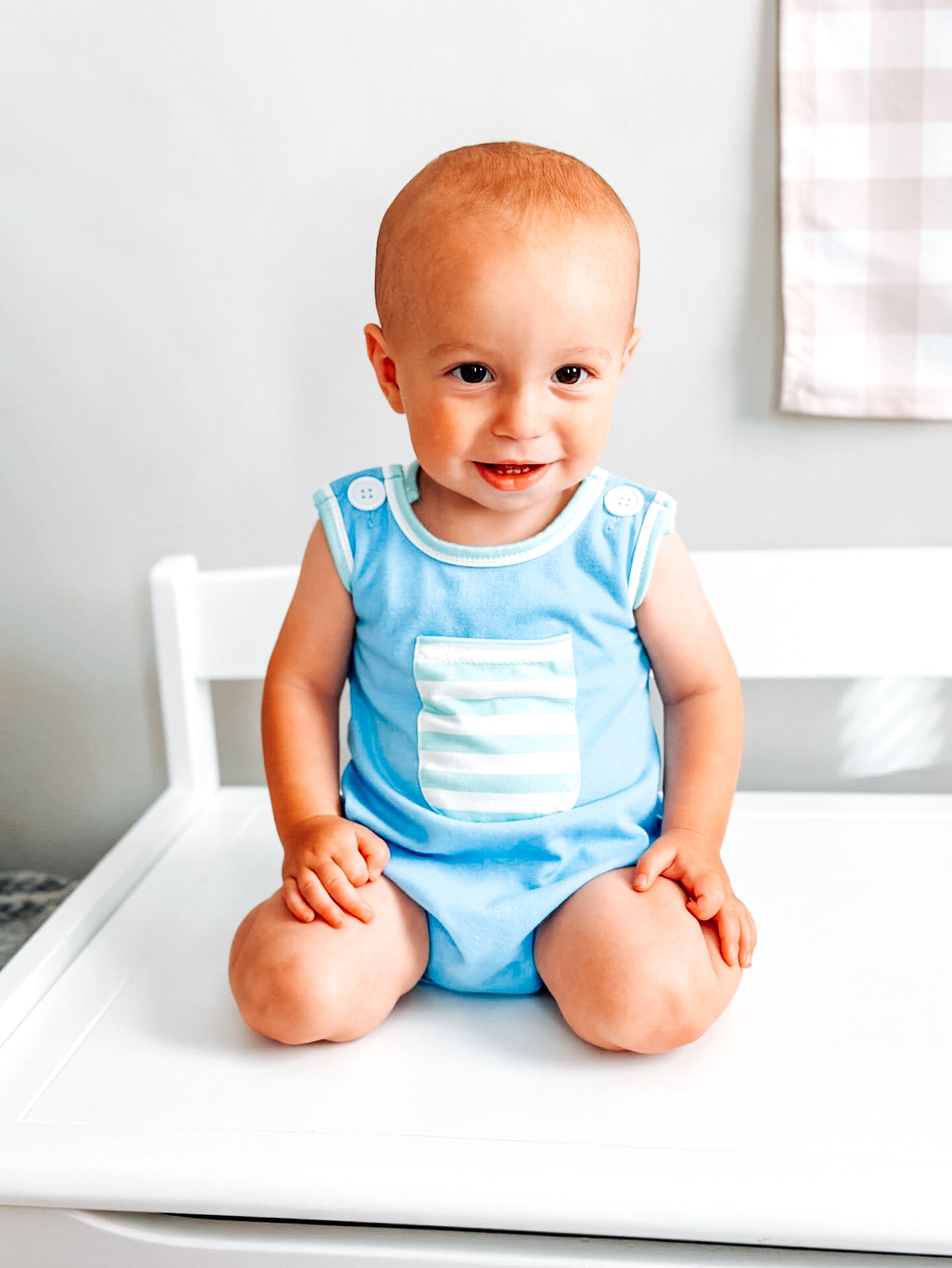 Happy Boy Summer Romper