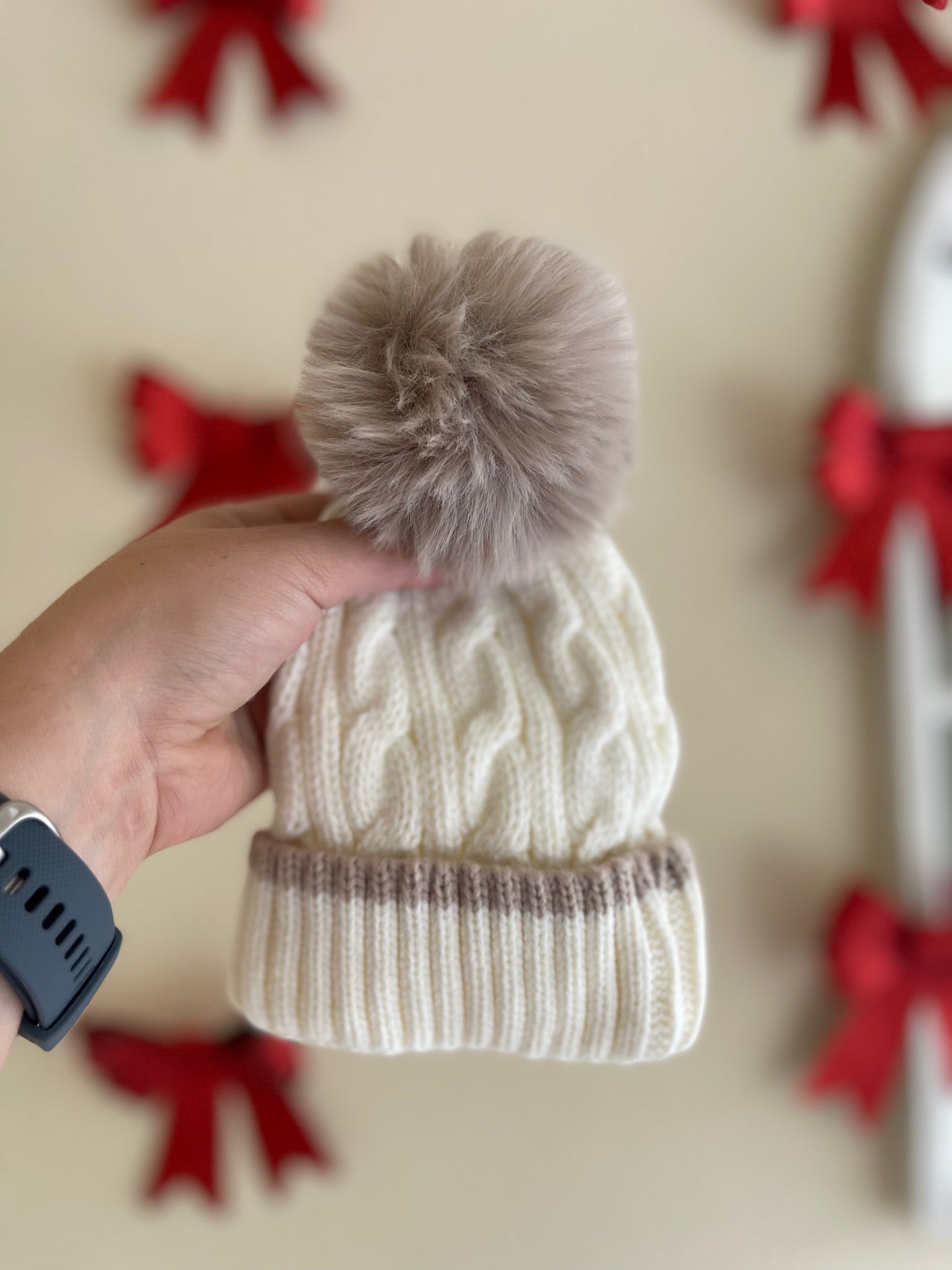 Baby Neutral Beanies