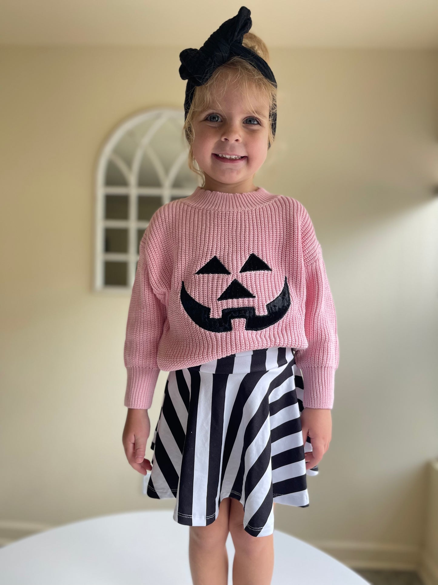 Pumpkin Sweater - Pink