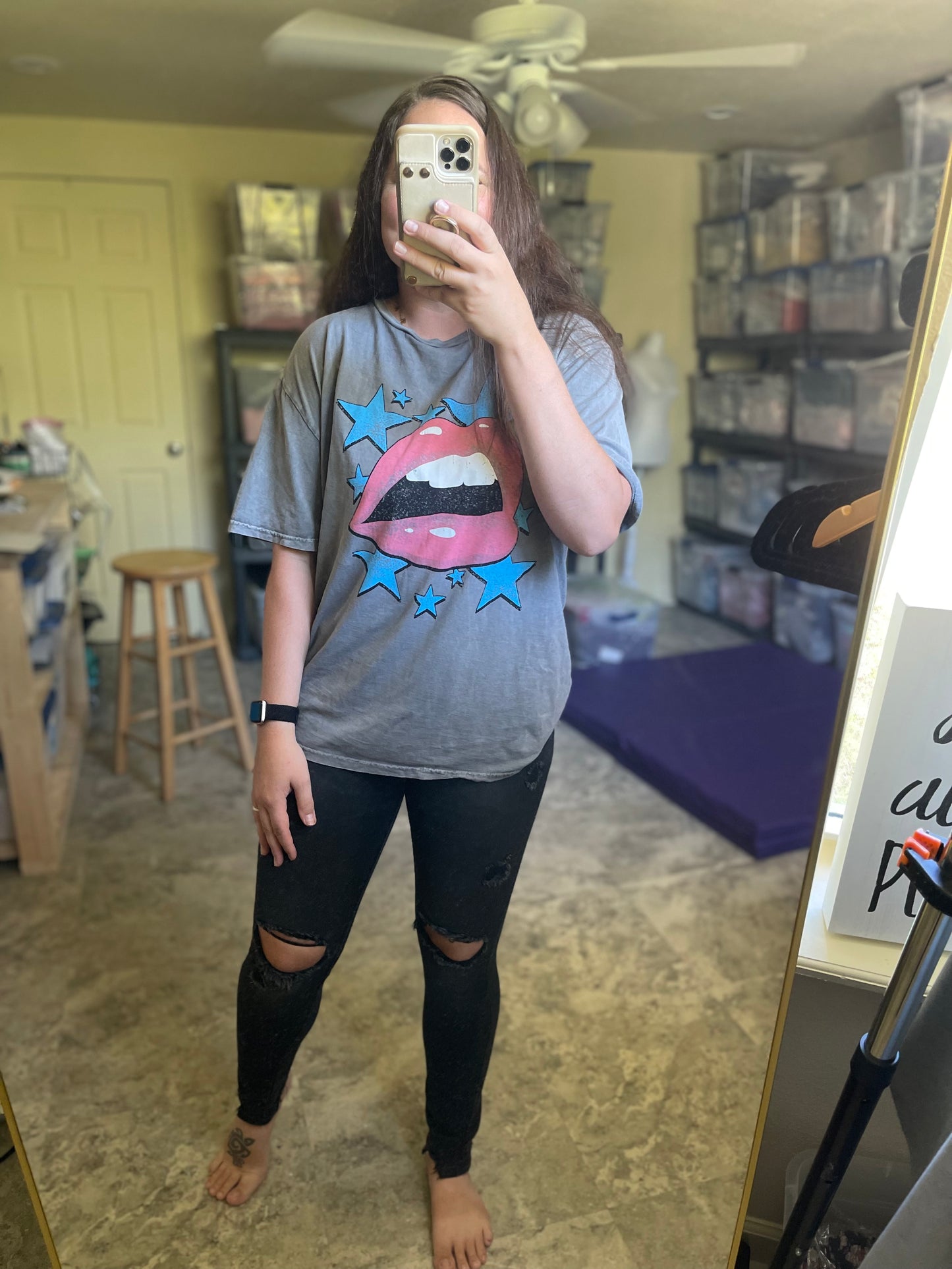 KISS Graphic Top
