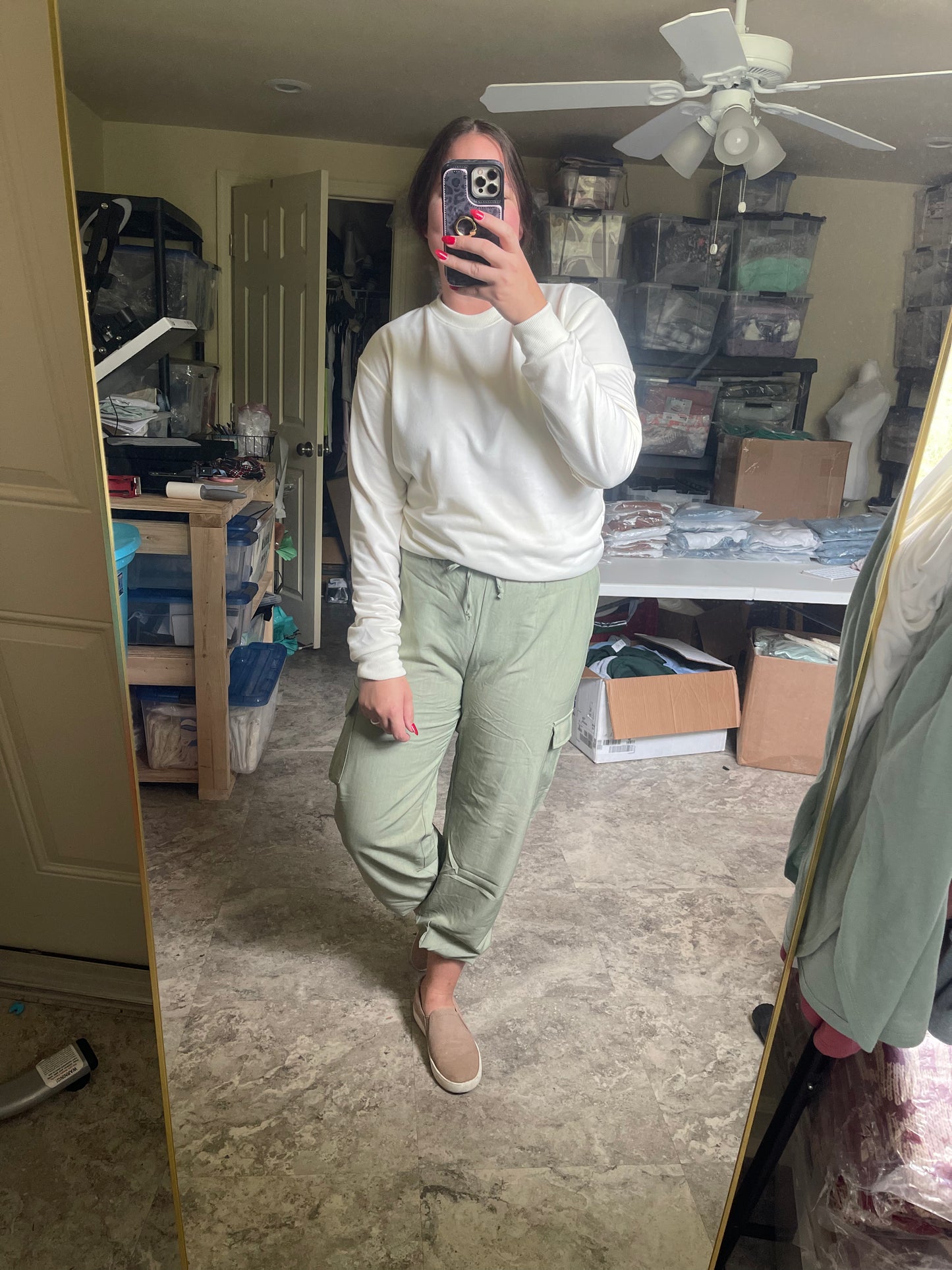 Sage Utility Joggers