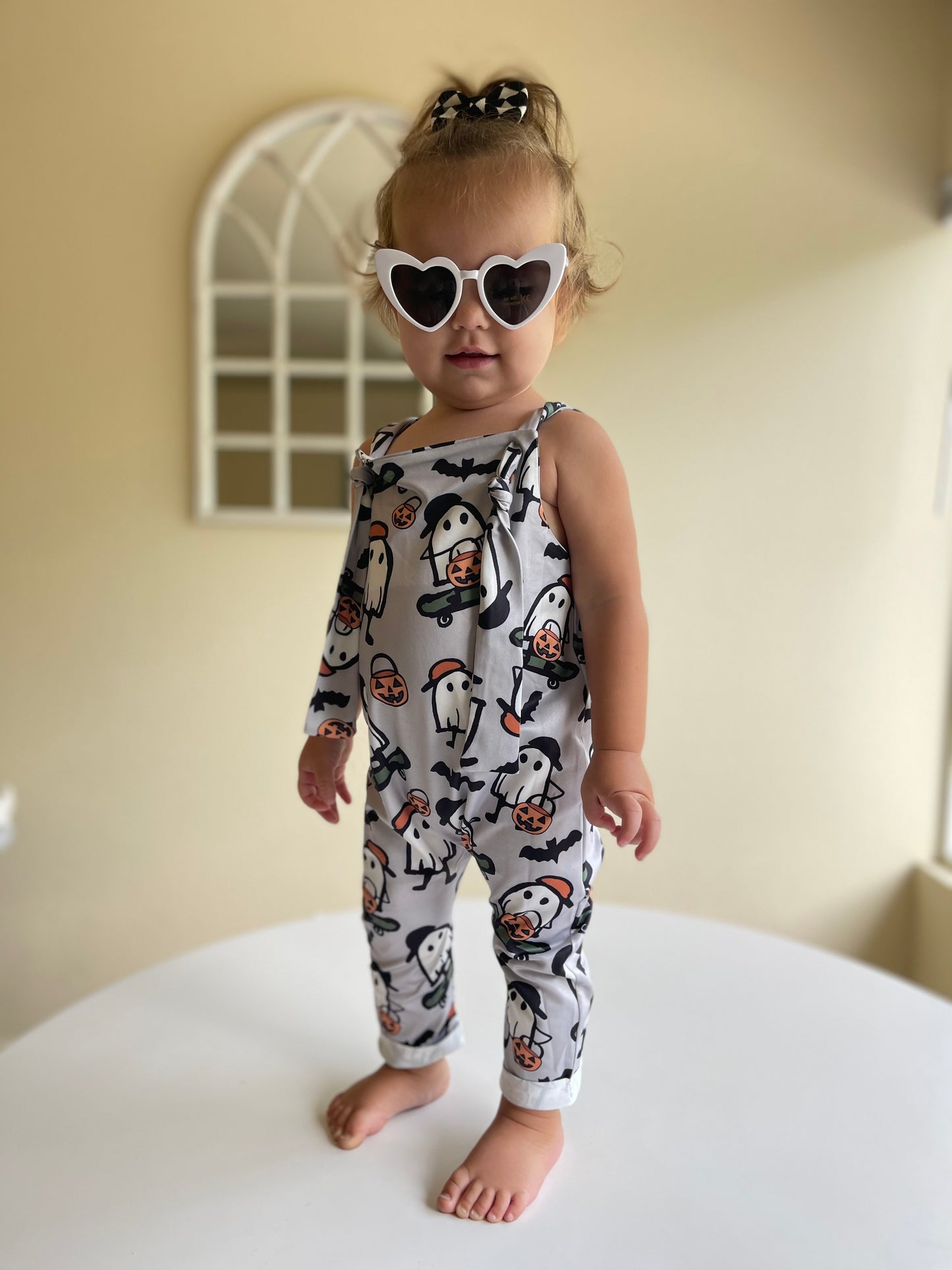 Skater Ghost Romper