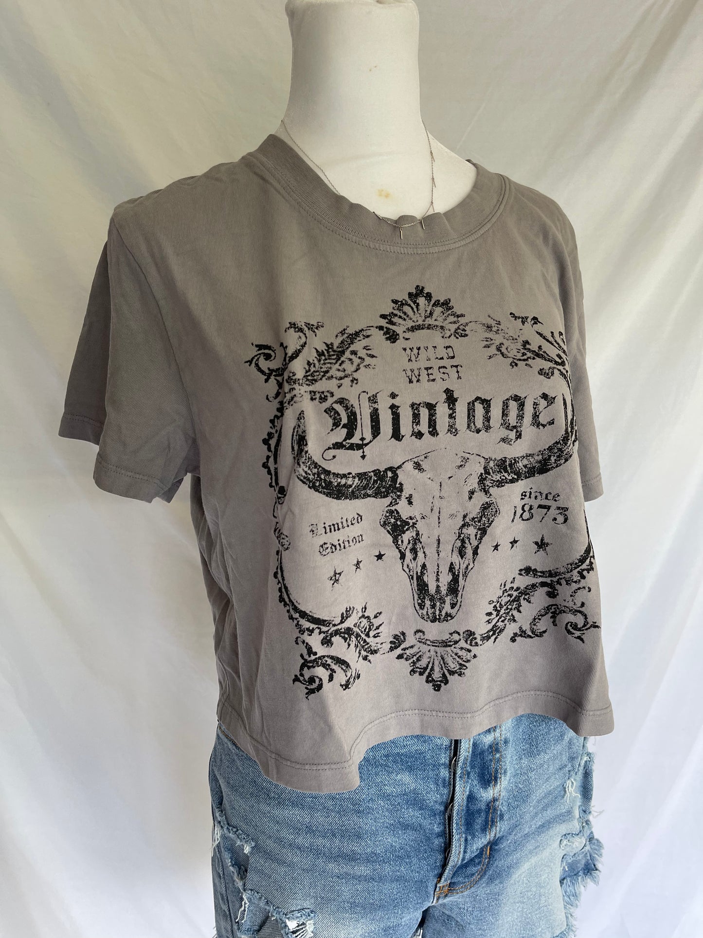 Vintage Cowgirl Crop