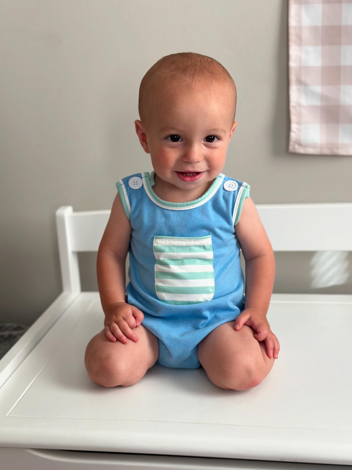 Happy Boy Summer Romper