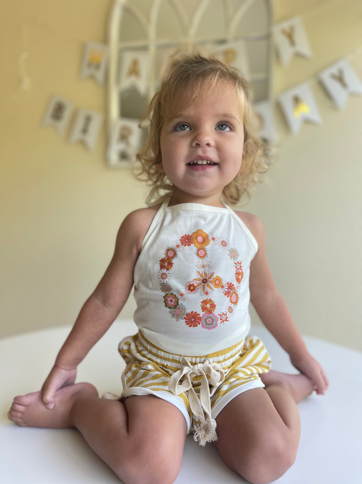 Peace Floral - (MADE TO ORDER!)
