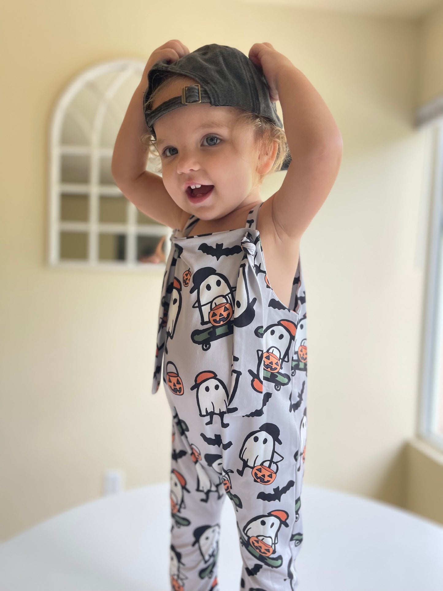 Skater Ghost Romper