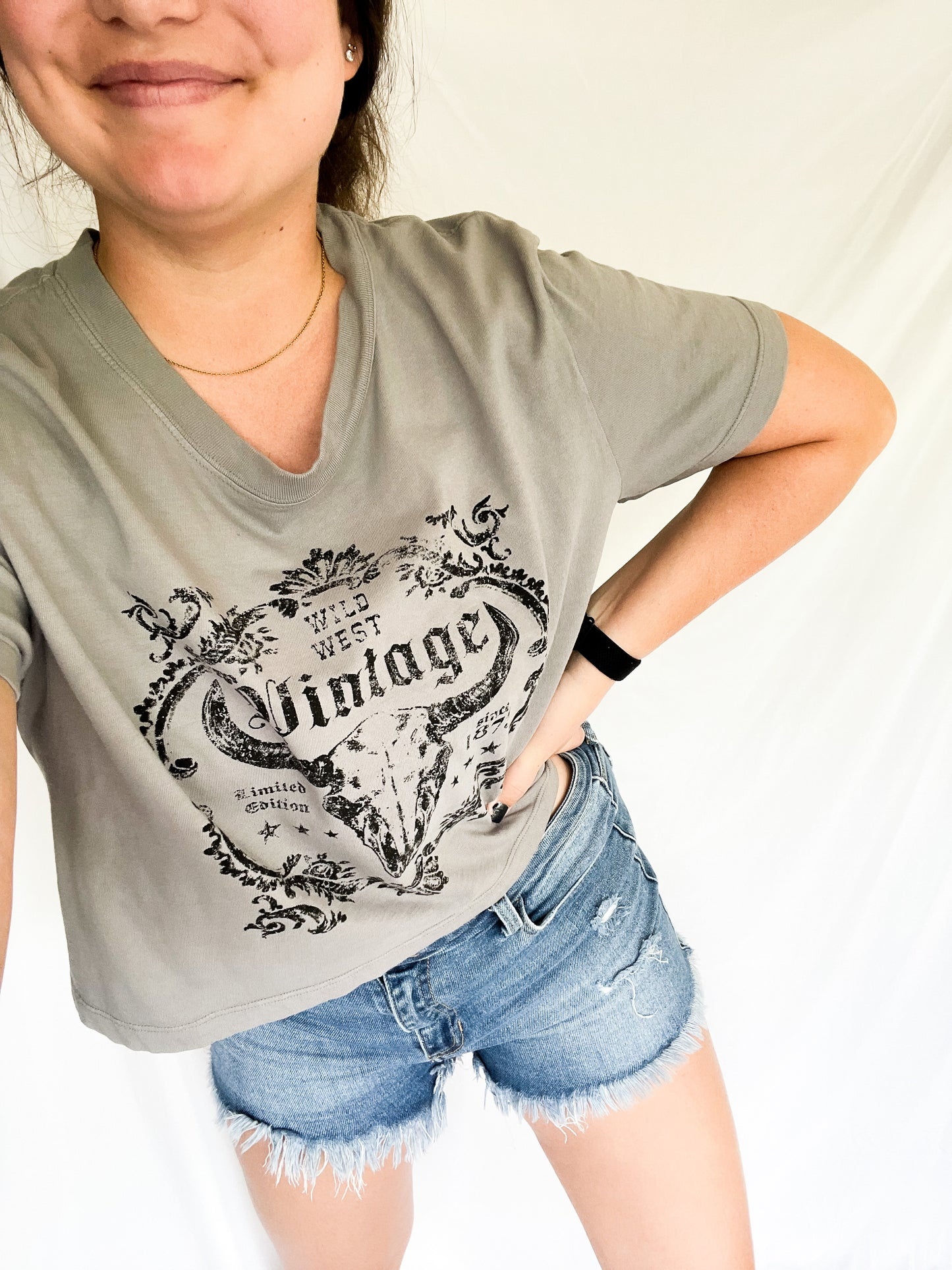 Vintage Cowgirl Crop