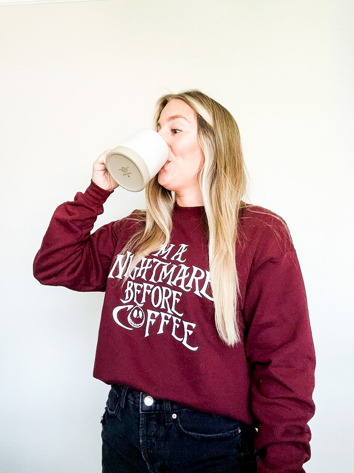 Nightmare Before Coffee - MADE TO ORDER
