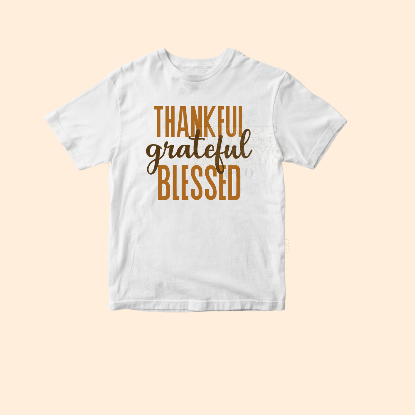 Thankful and grateful - (MADE TO ORDER!)