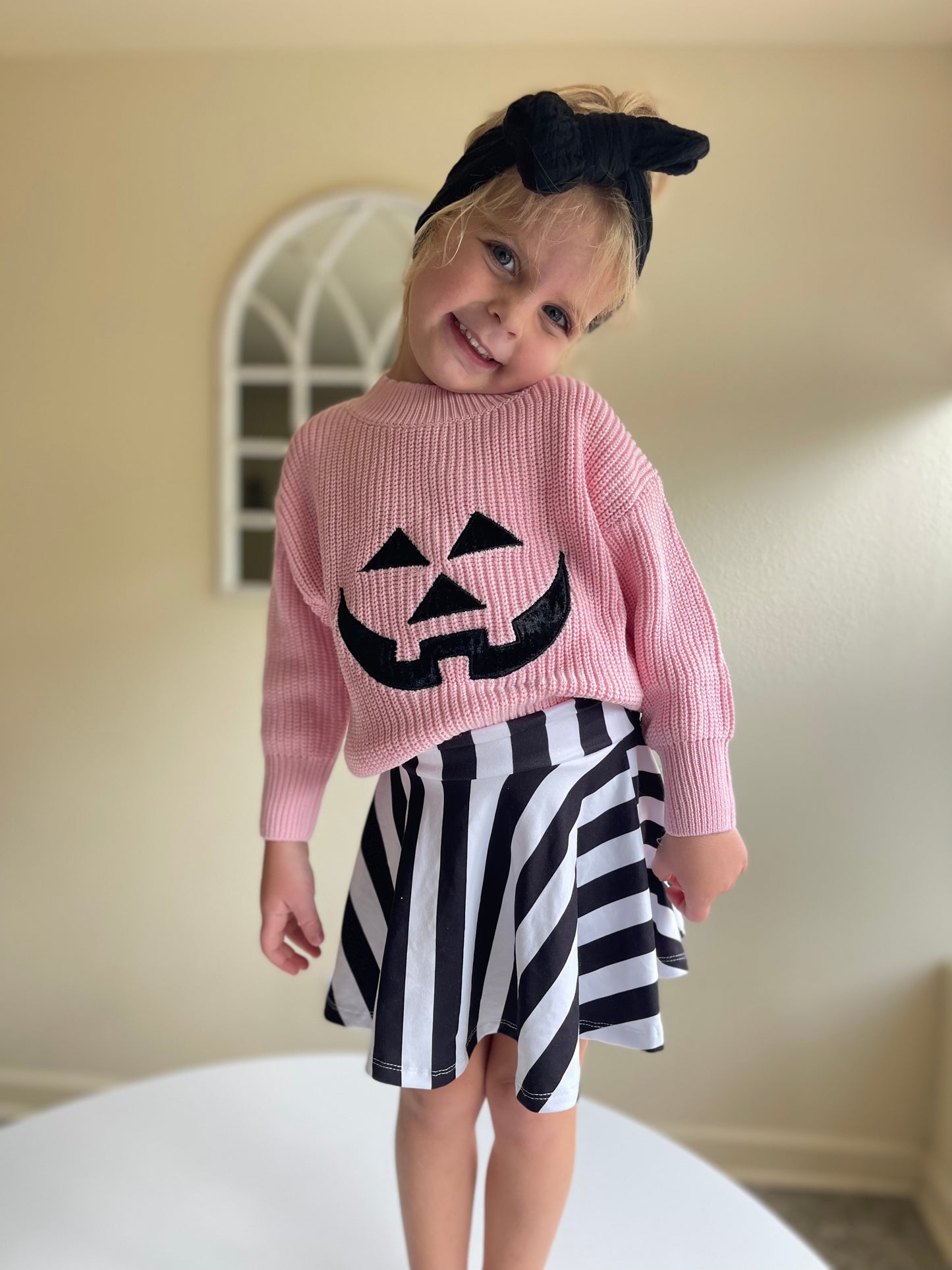 Pumpkin Sweater - Pink