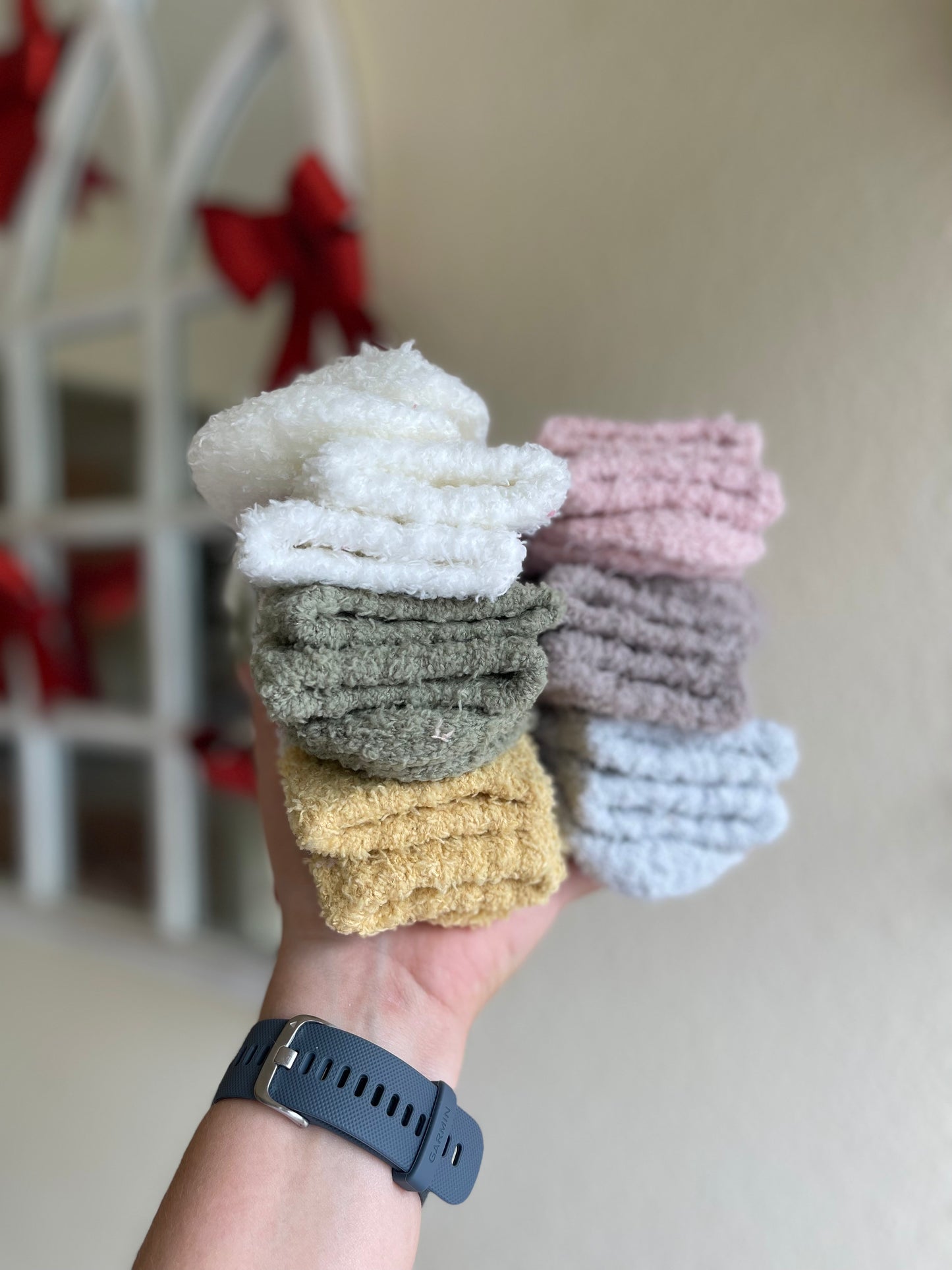 Cozy Adult Socks - Retro Stripe