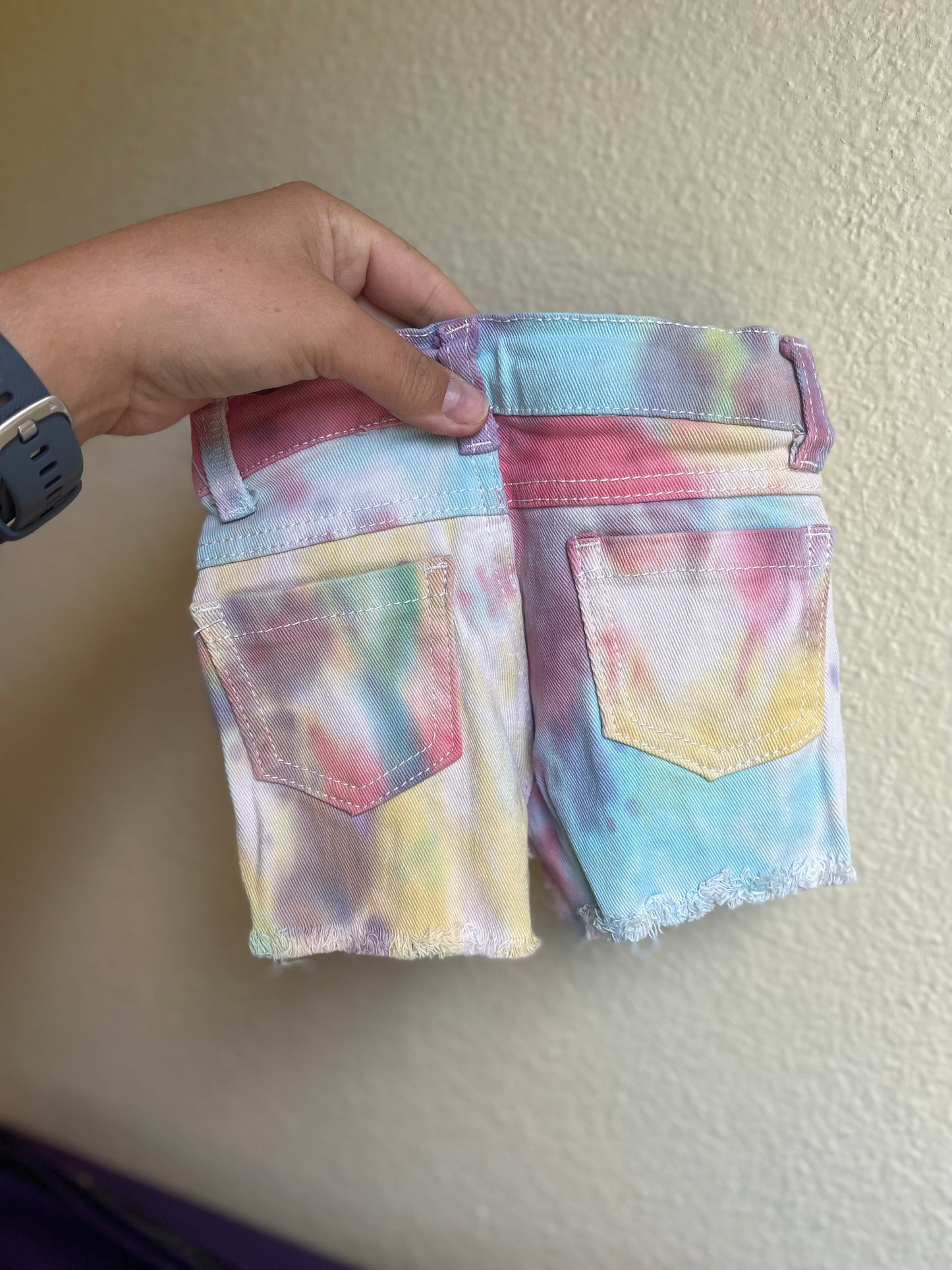 Spring Tie Dye Shorts