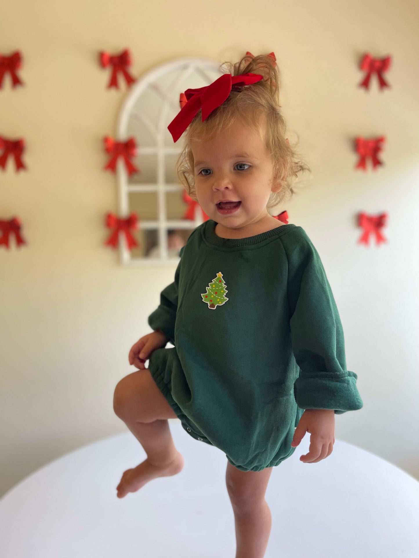 Rocking Around Sweater Romper