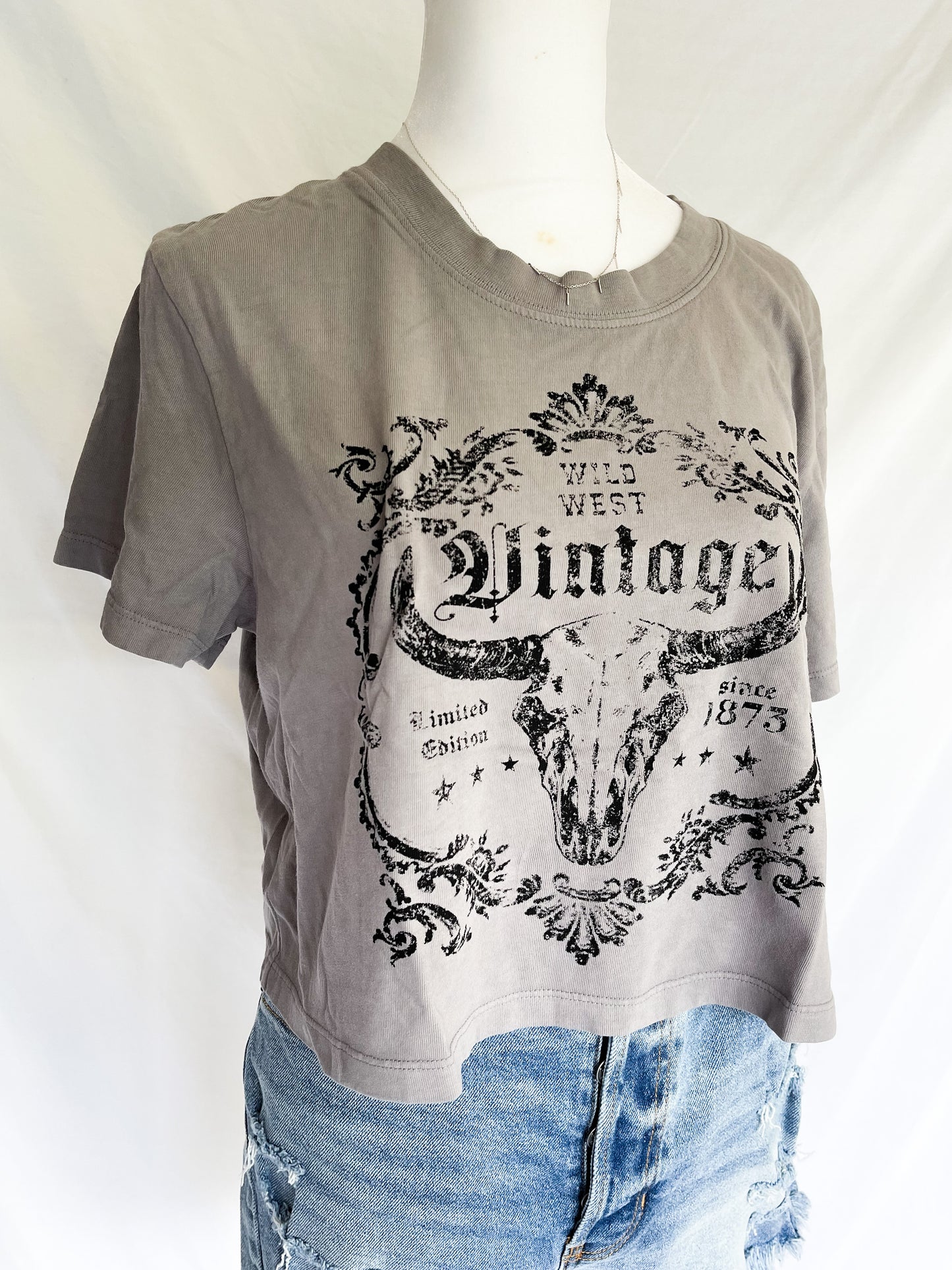 Vintage Cowgirl Crop