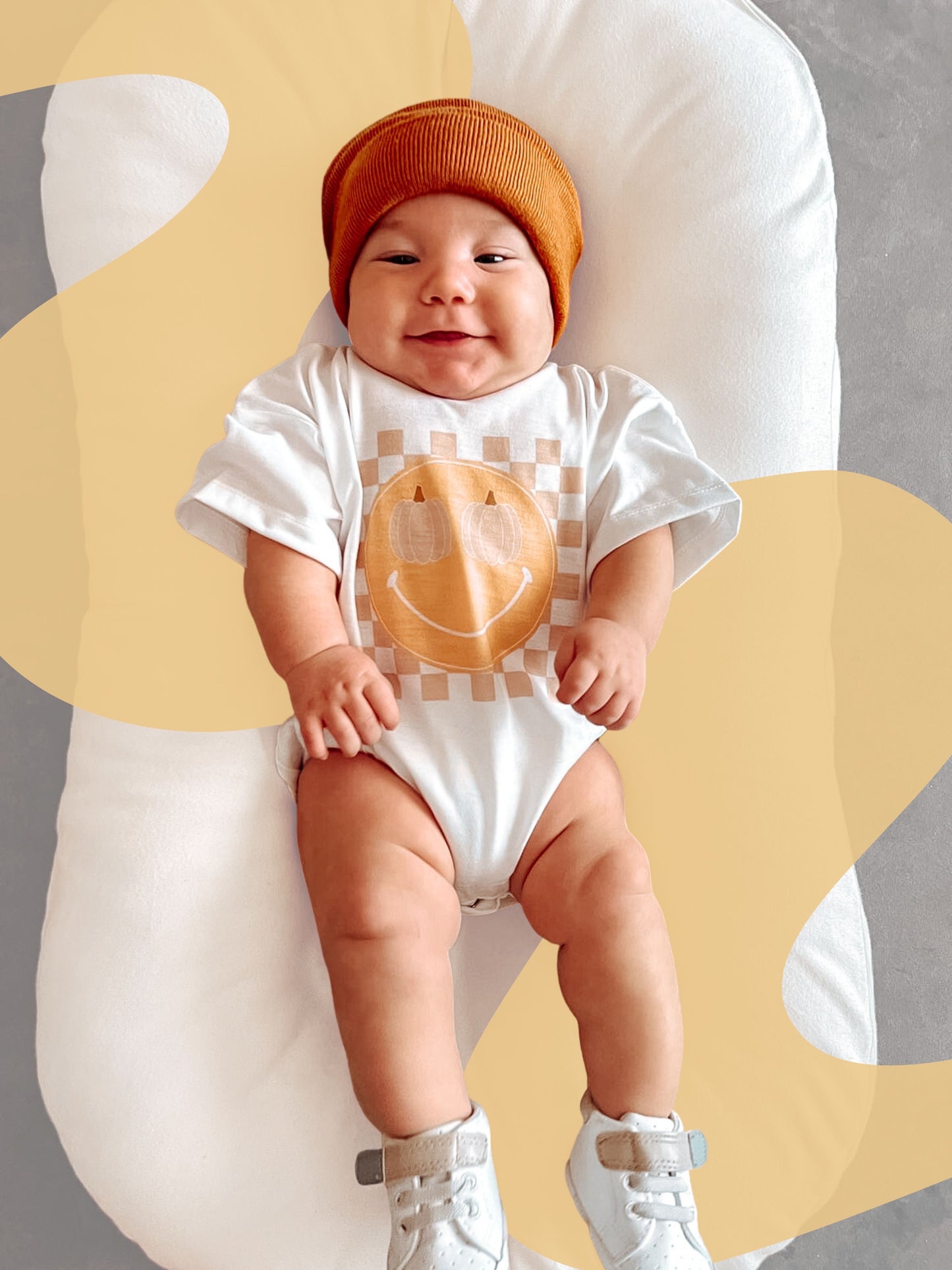 Smiley Pumpkin - (MADE TO ORDER!)