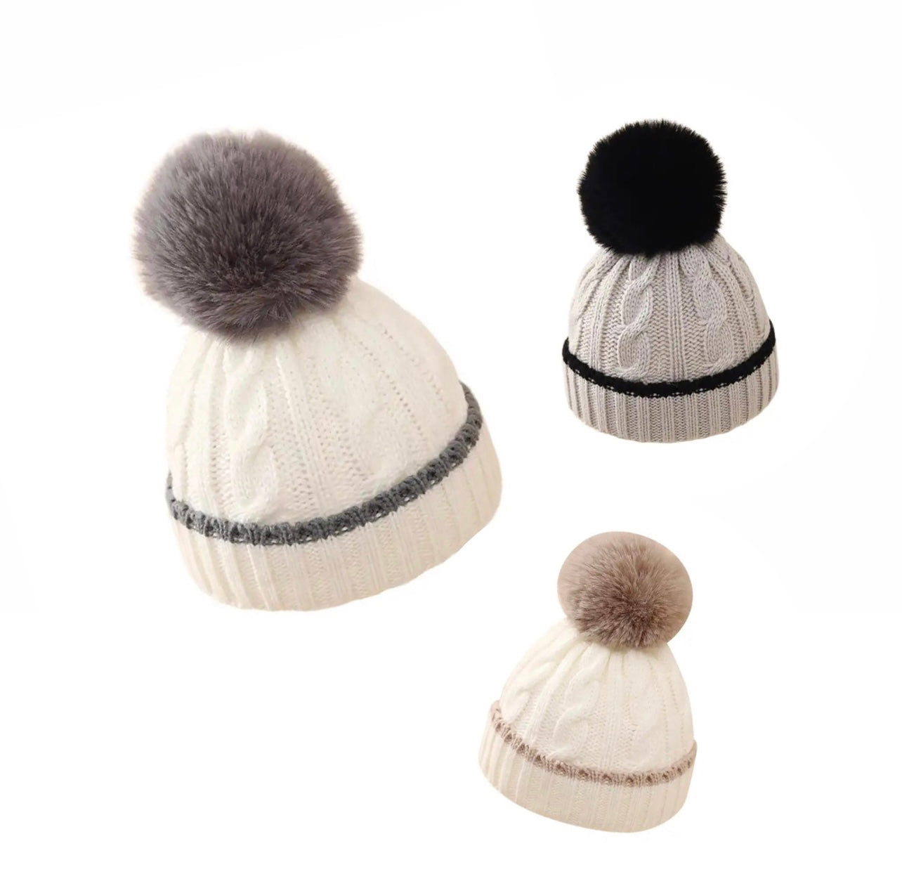 Baby Neutral Beanies