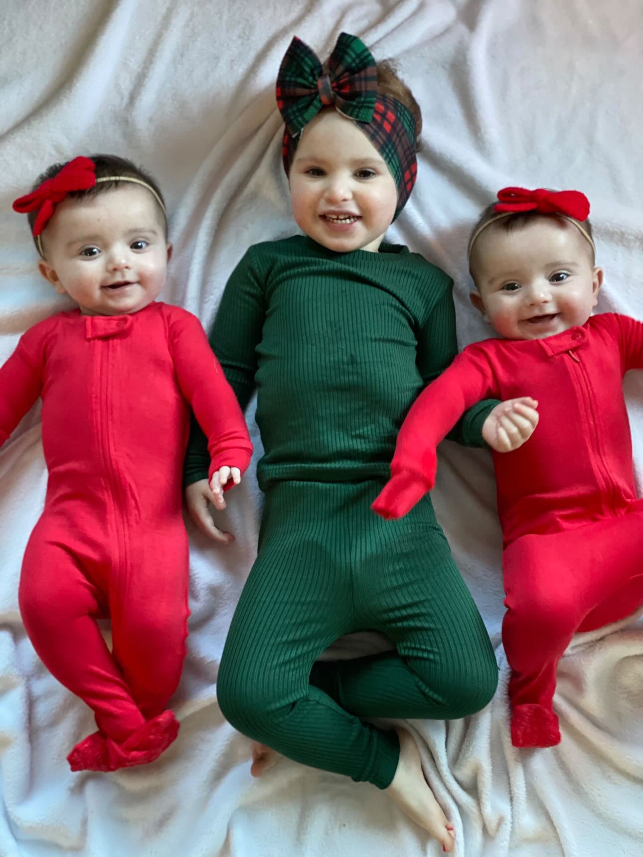 Ribbed Long Sleeve Jammies - Jolly