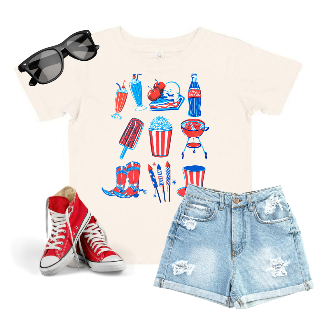 USA BBQ Tee - (MADE TO ORDER!)