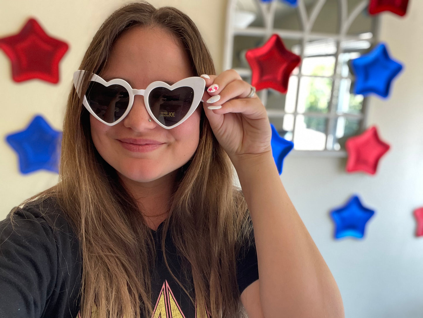 Retro Heart Sunnies - MAMA & MINI - Cream