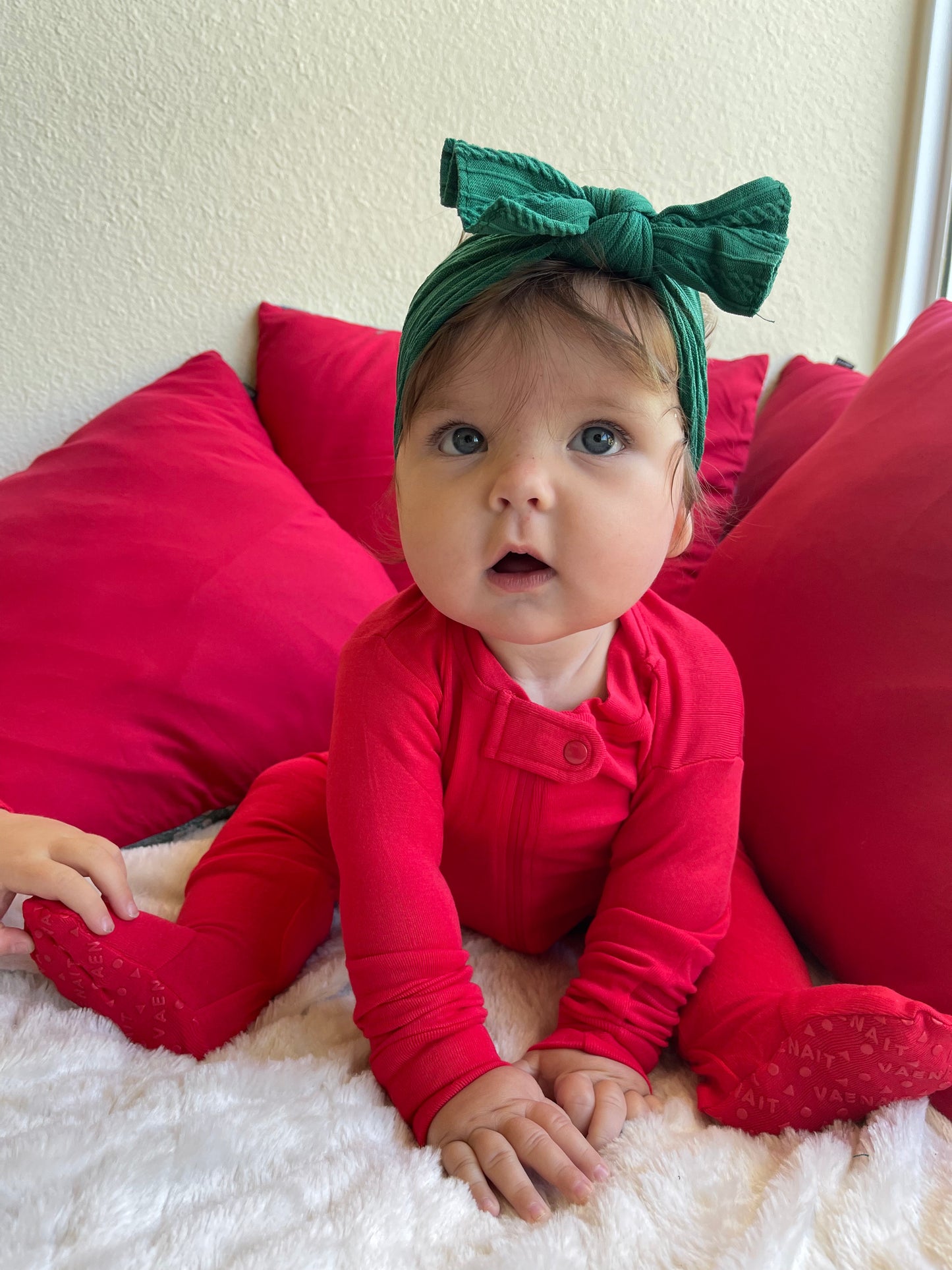 Long Sleeve Footies Jammies - Holly