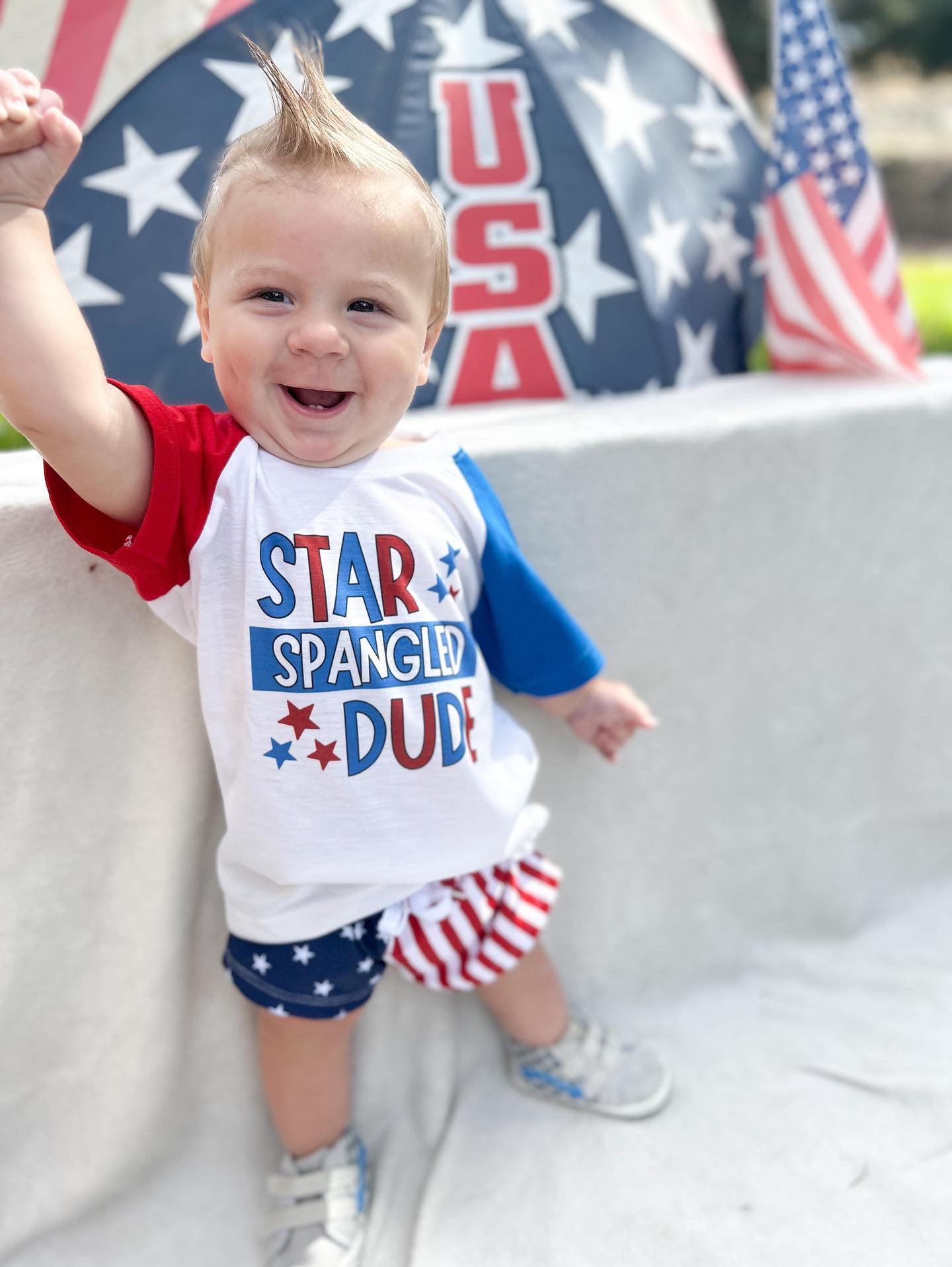 Star Spangled Babe/Dude - (MADE TO ORDER!)