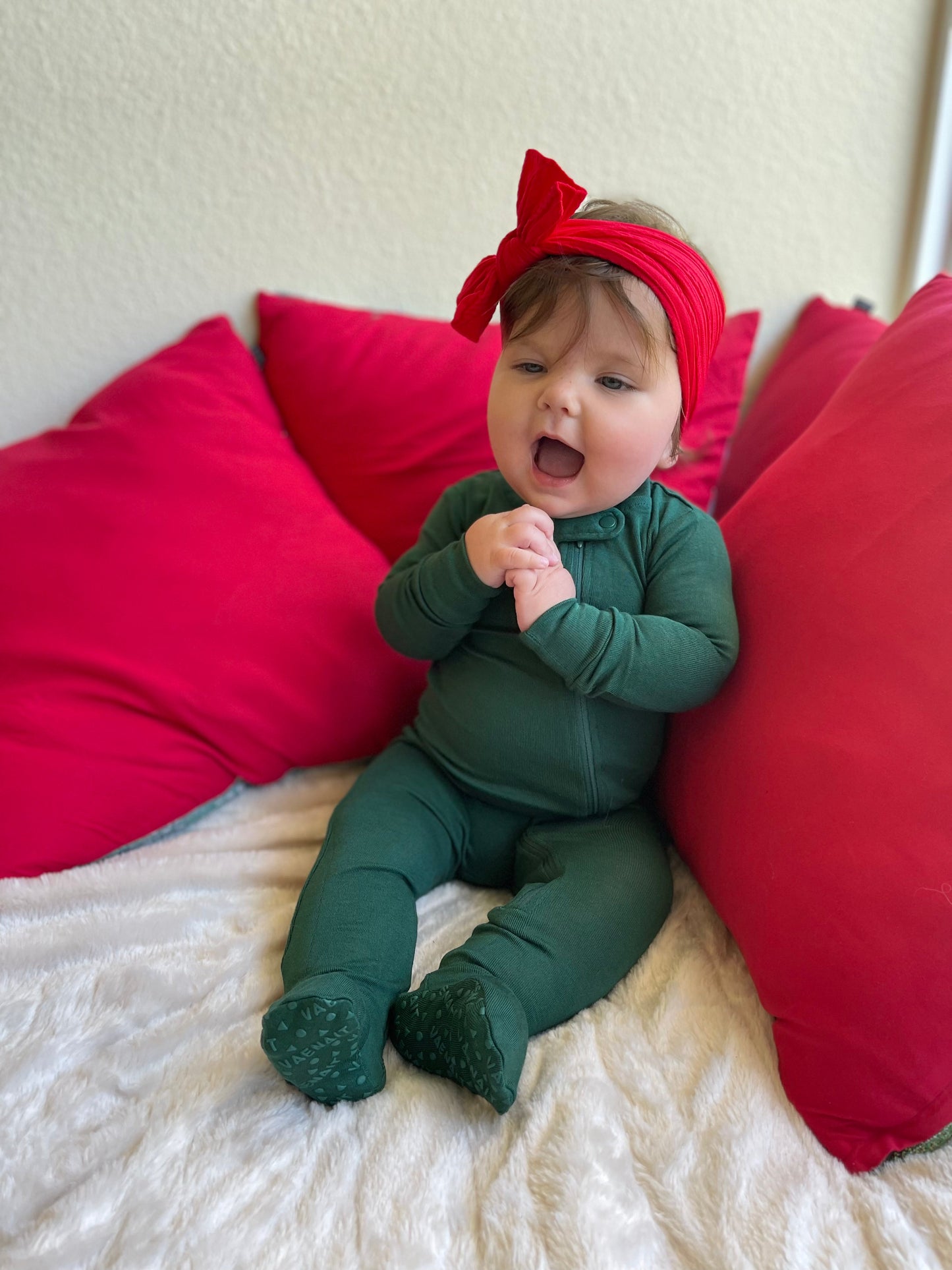 Long Sleeve Footies Jammies - Jolly