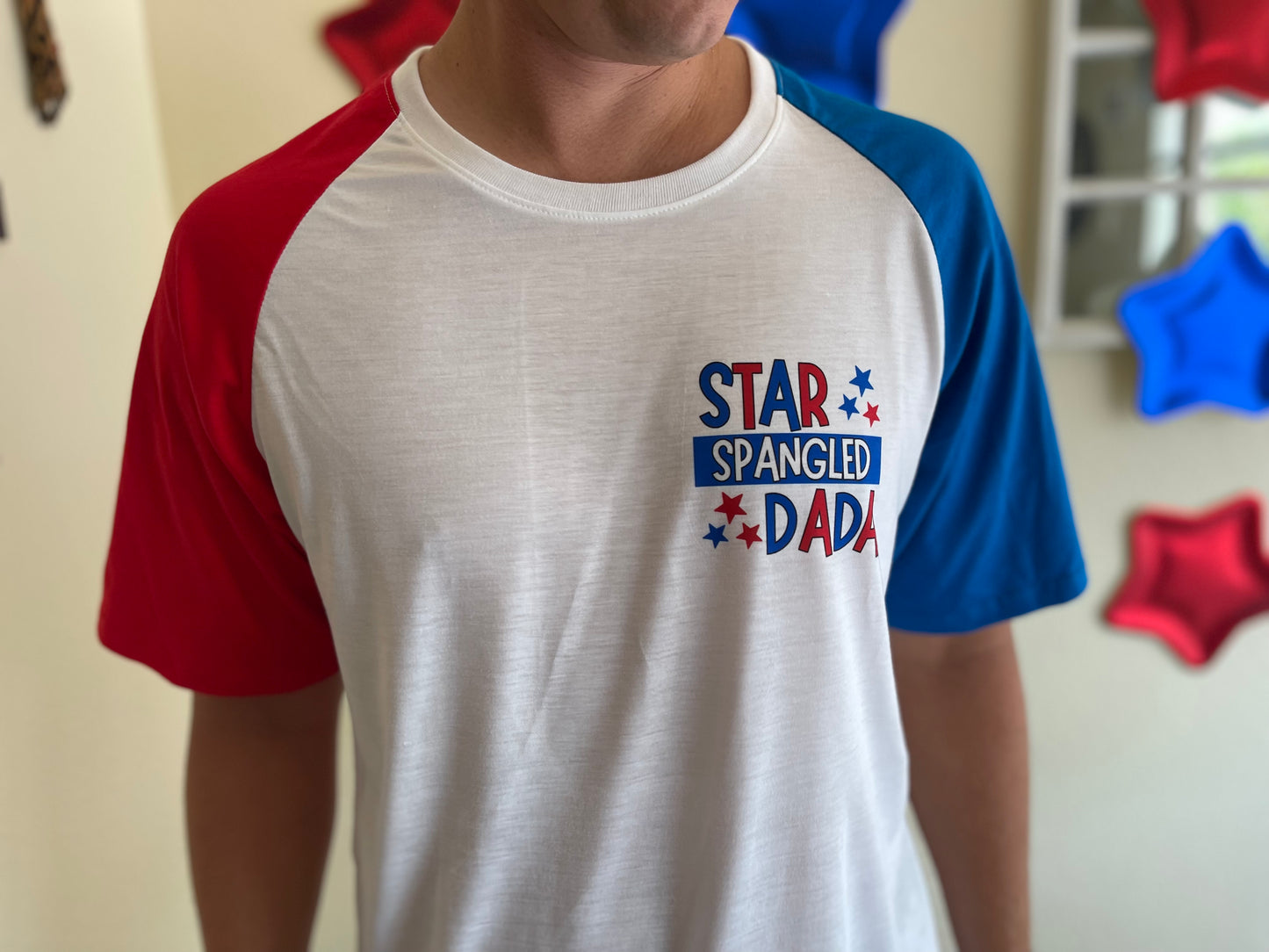 Star Spangled - MAMA / DADA - (MADE TO ORDER!)