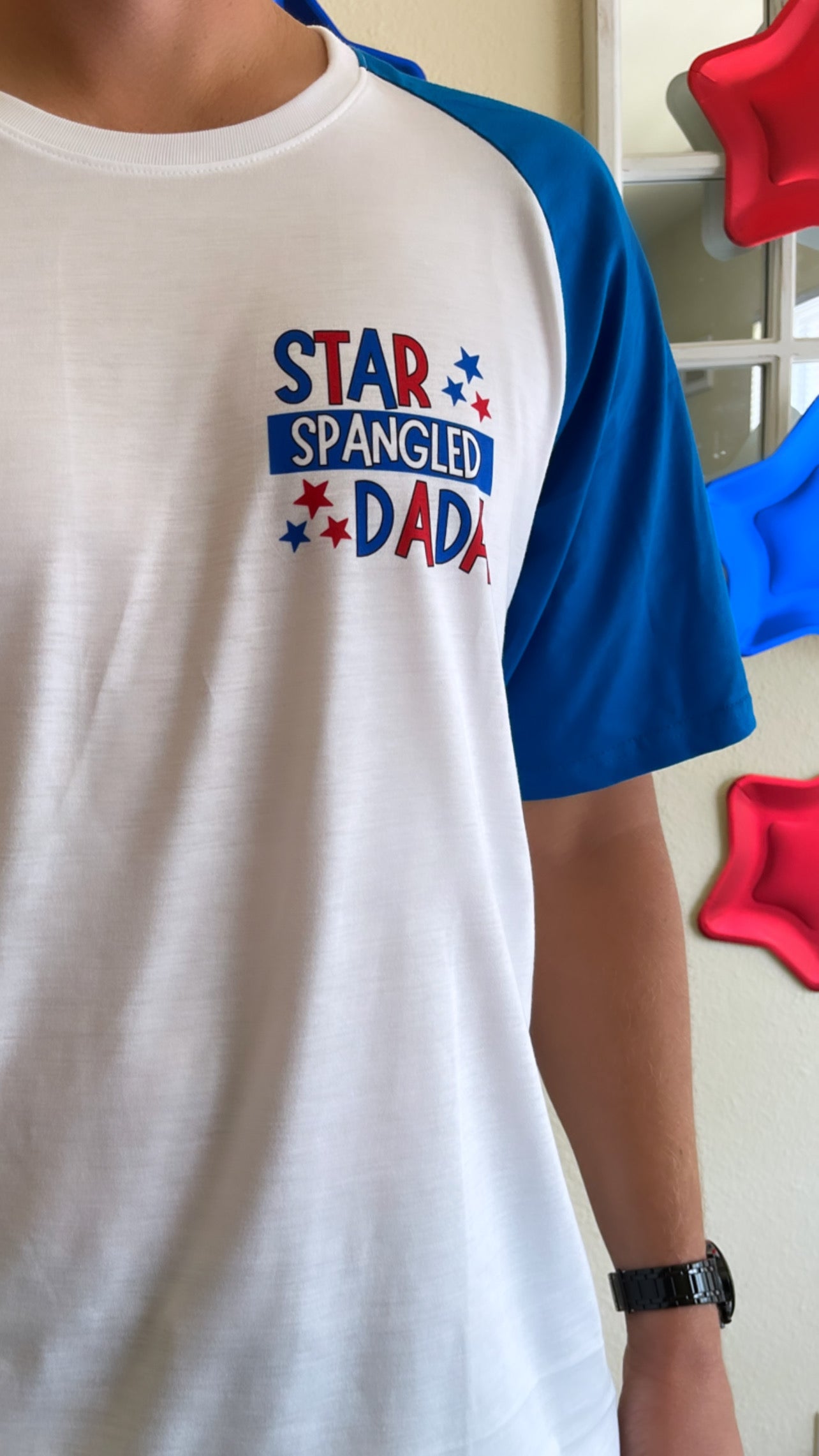 Star Spangled - MAMA / DADA - (MADE TO ORDER!)