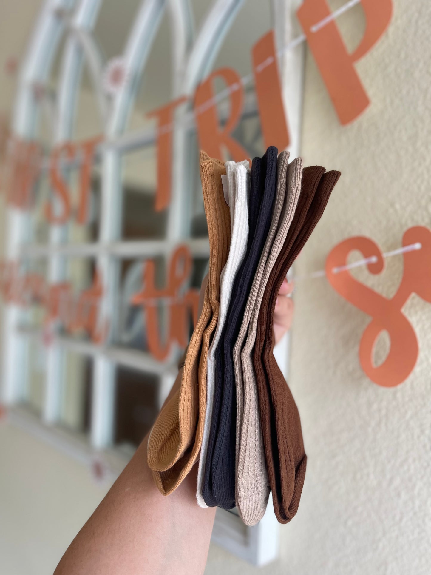 Smile Socks - Neutrals