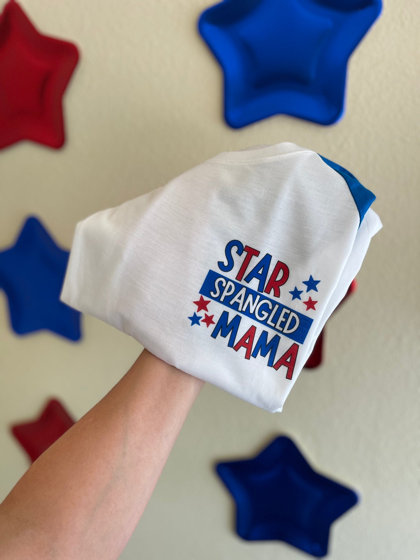 Star Spangled - MAMA / DADA - (MADE TO ORDER!)