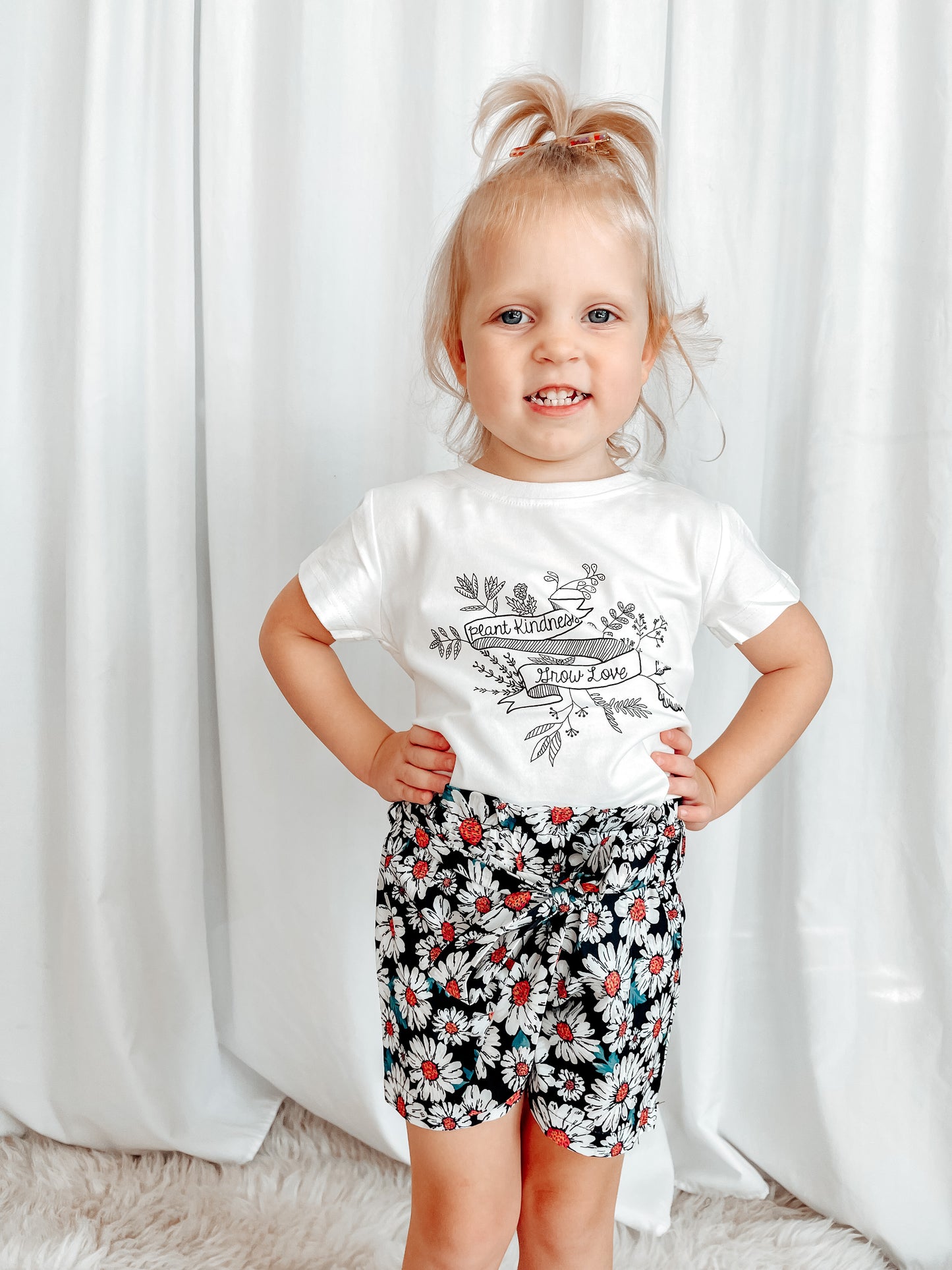 Plant Kindness Grow Love Graphic T
