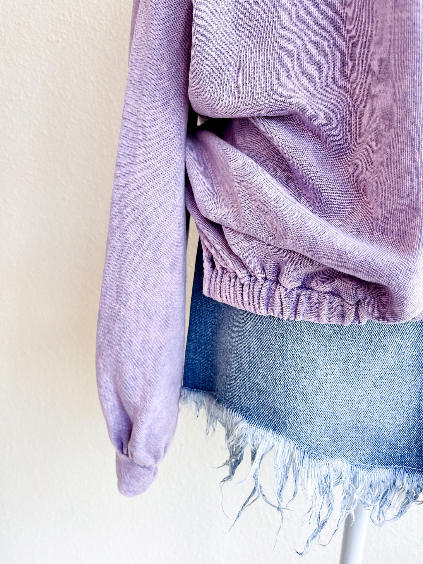 Yesterdays Mineral Washed Sweater - MEDIUM ONLY