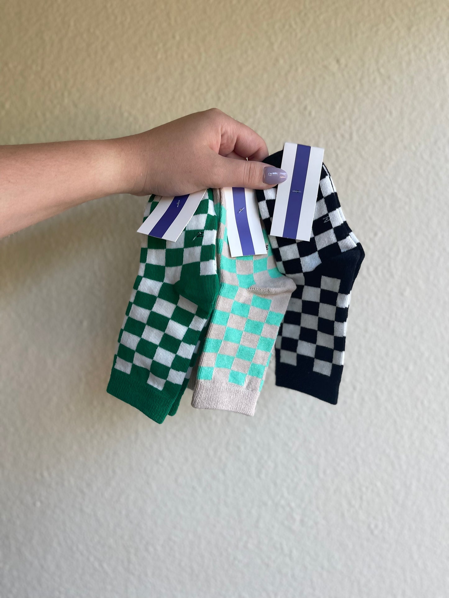 Checkered Sock Bundle