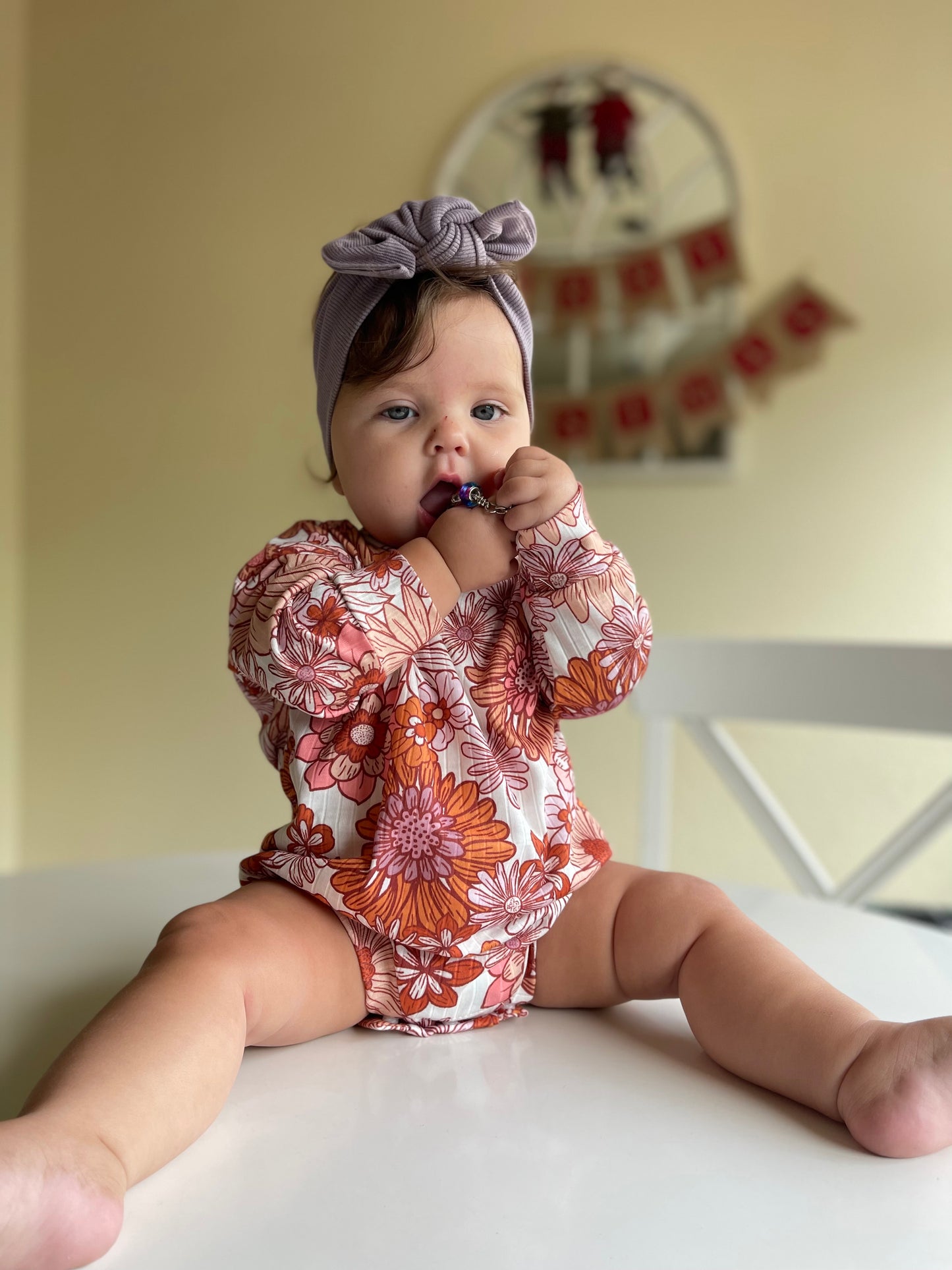 Floral Fun Romper