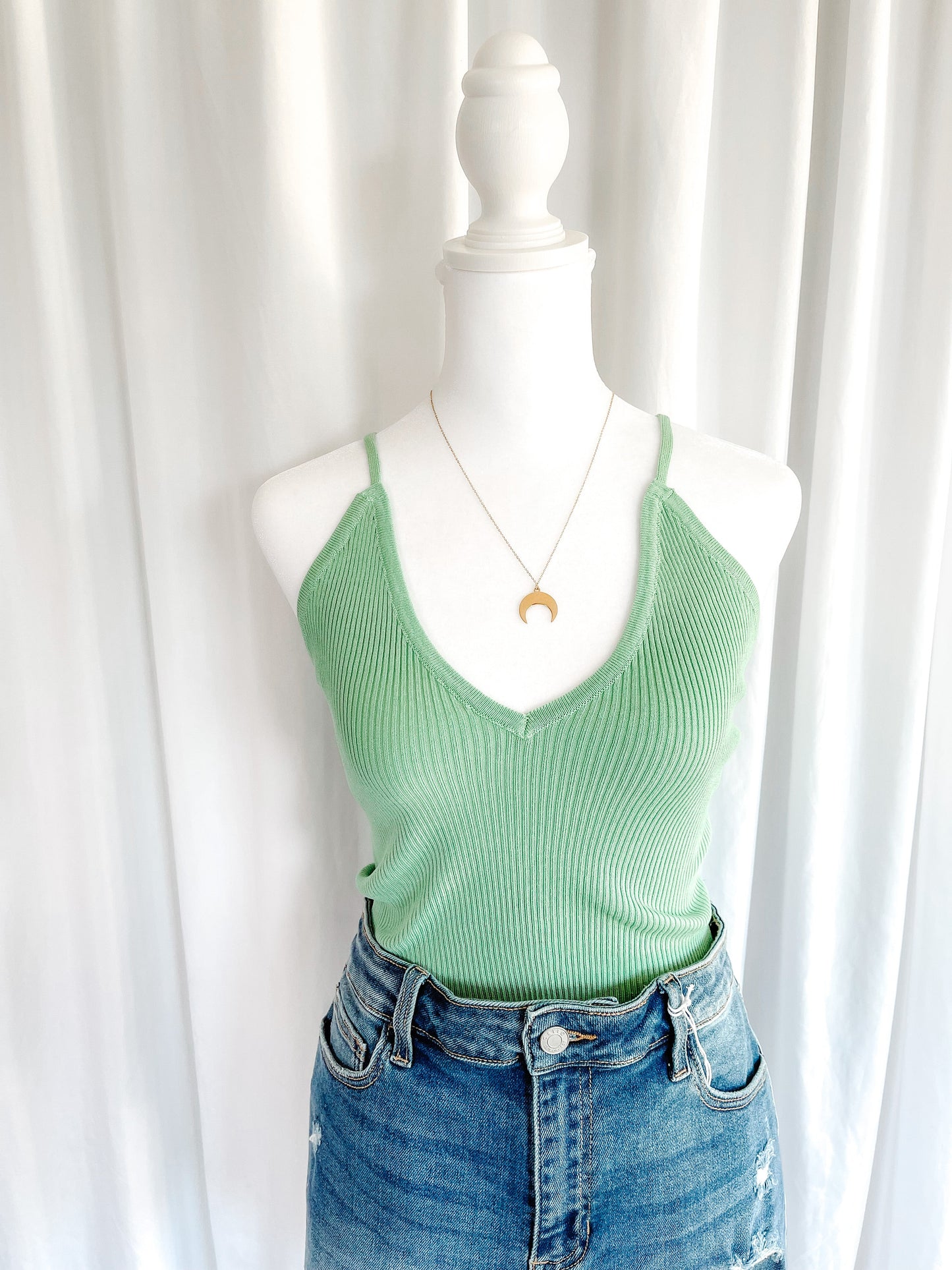 Small Town Girl Top - Green