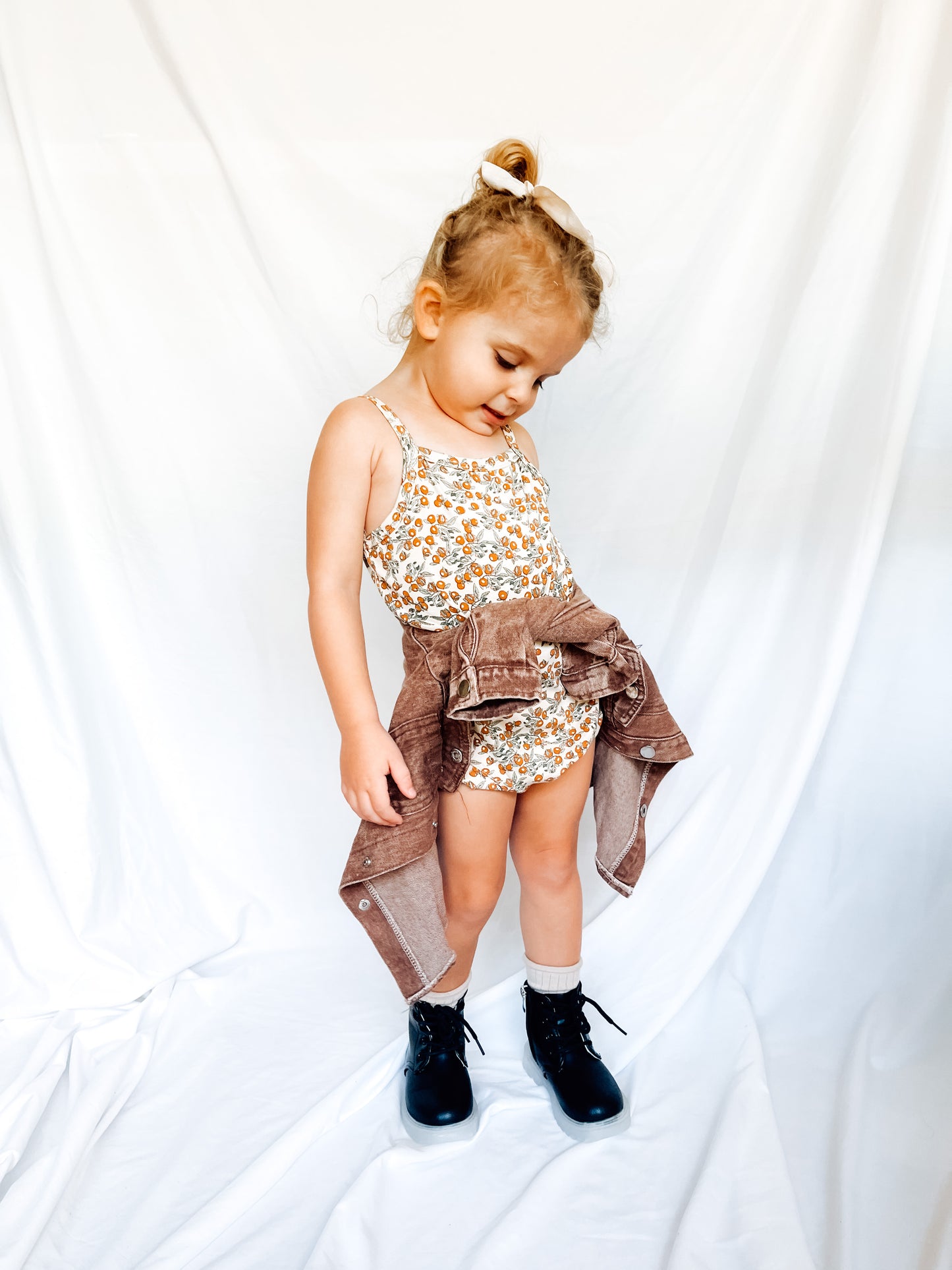 Fall Fruit Romper