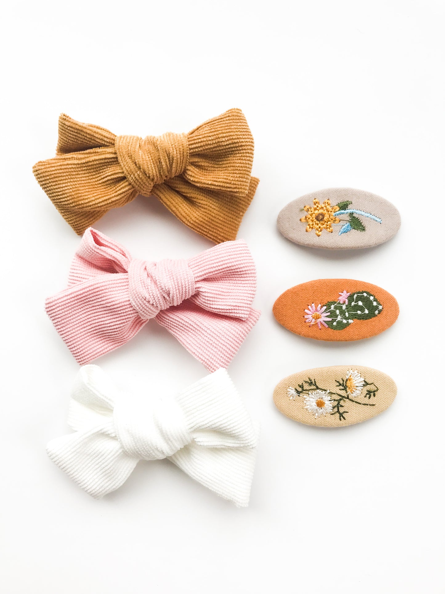 Maggie’s Corduroy Bow
