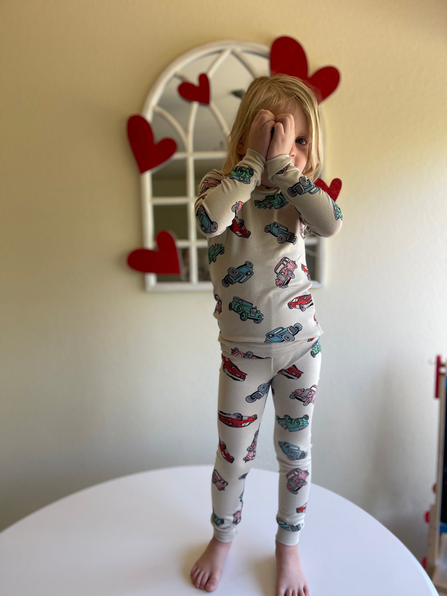 Valentine Jammies - Cars