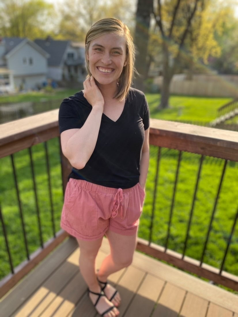 Dusty Pink Shorts