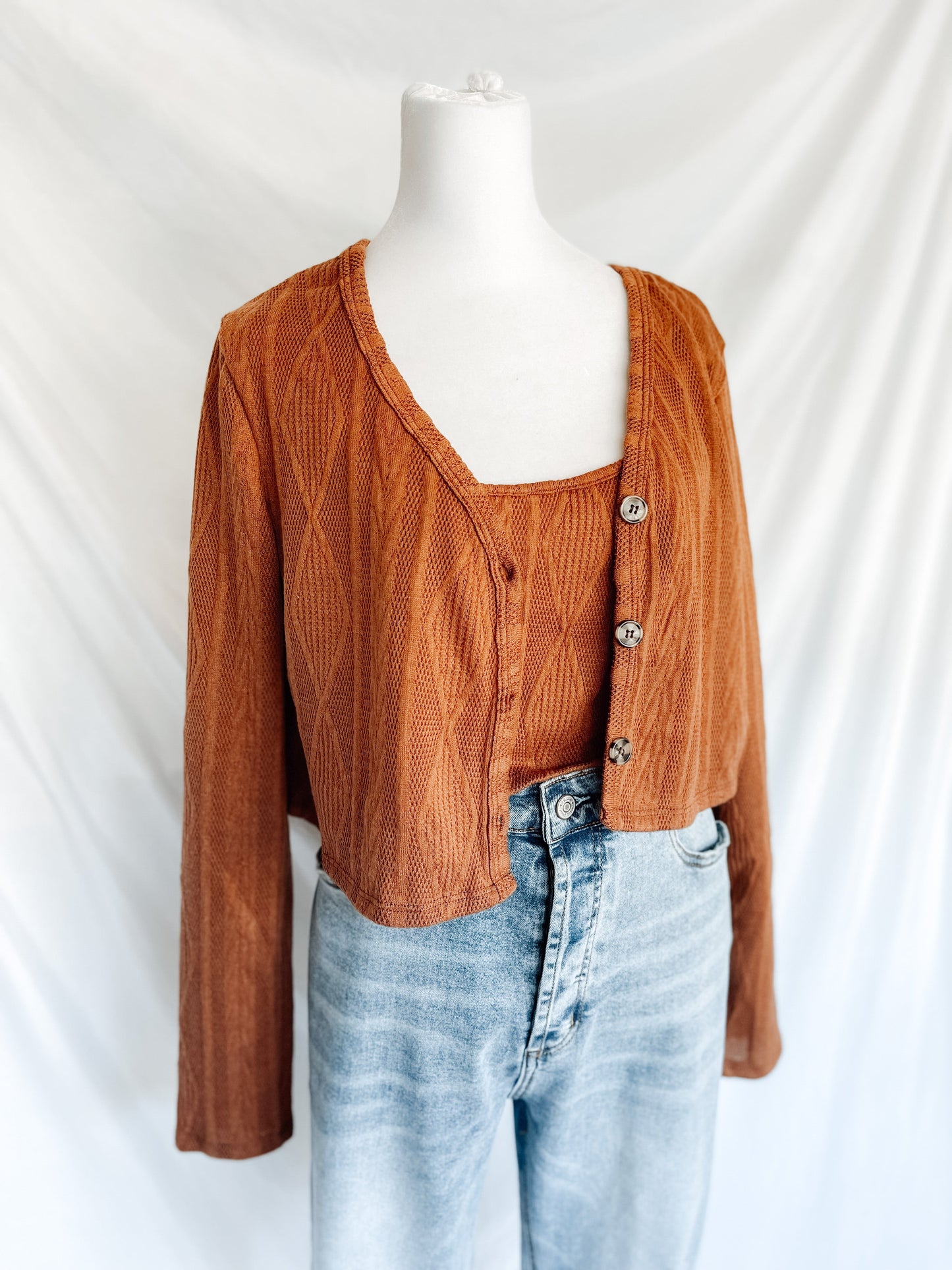 CICI Tank/Cardi Combo