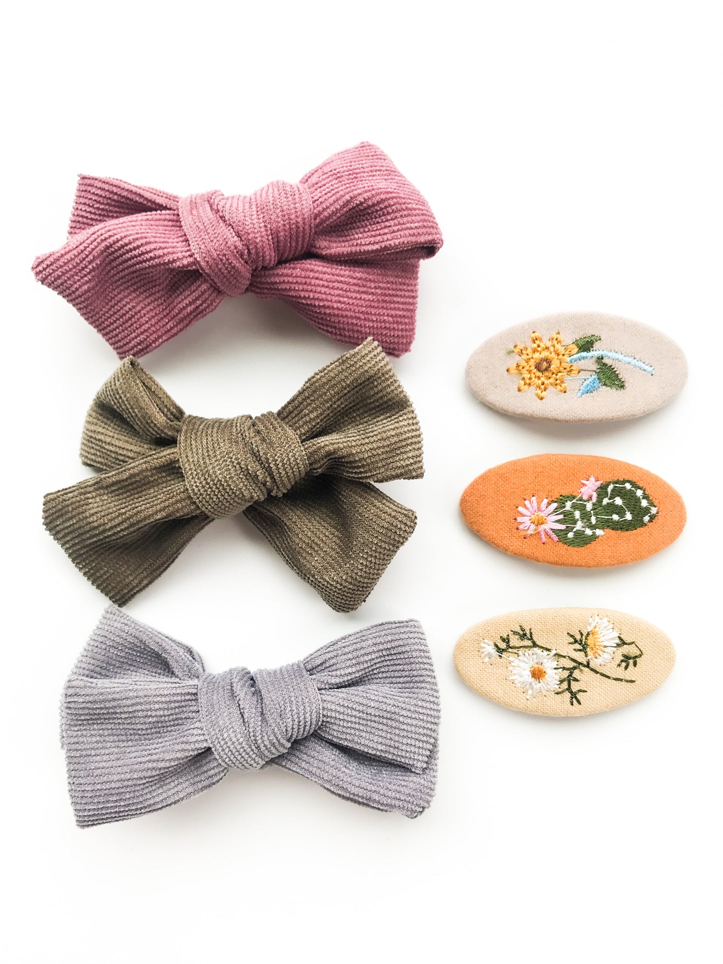 Maggie’s Corduroy Bow