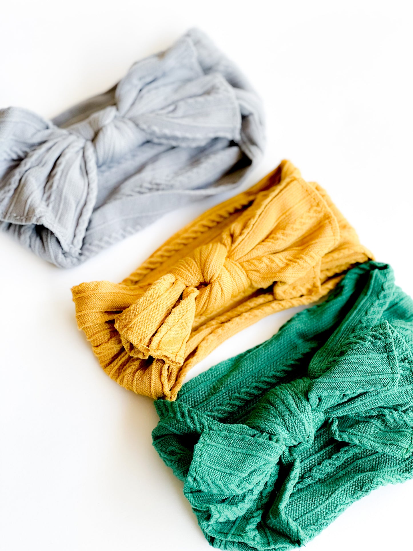 Fall Knit Bows - Royal Pack