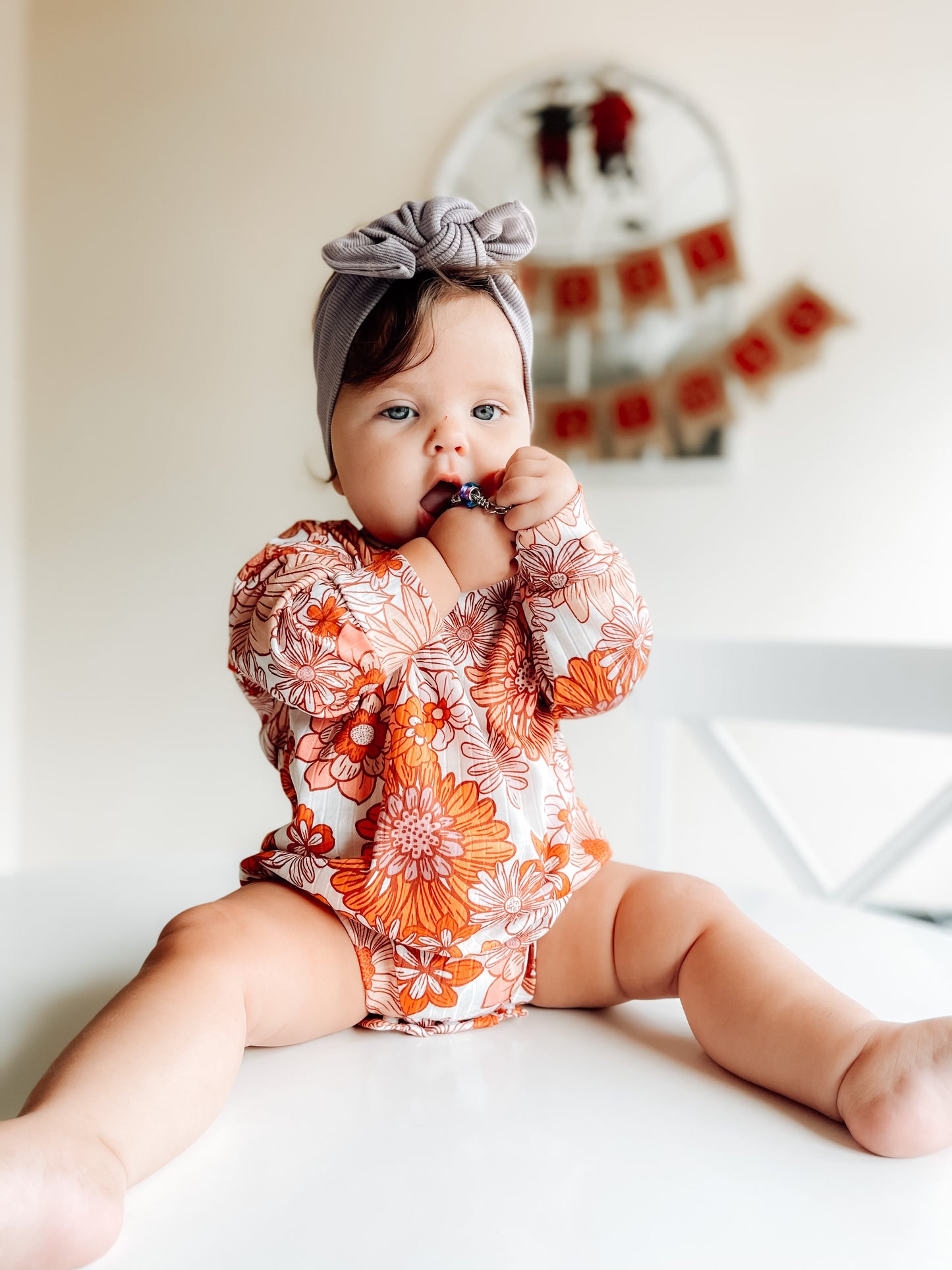 Floral Fun Romper