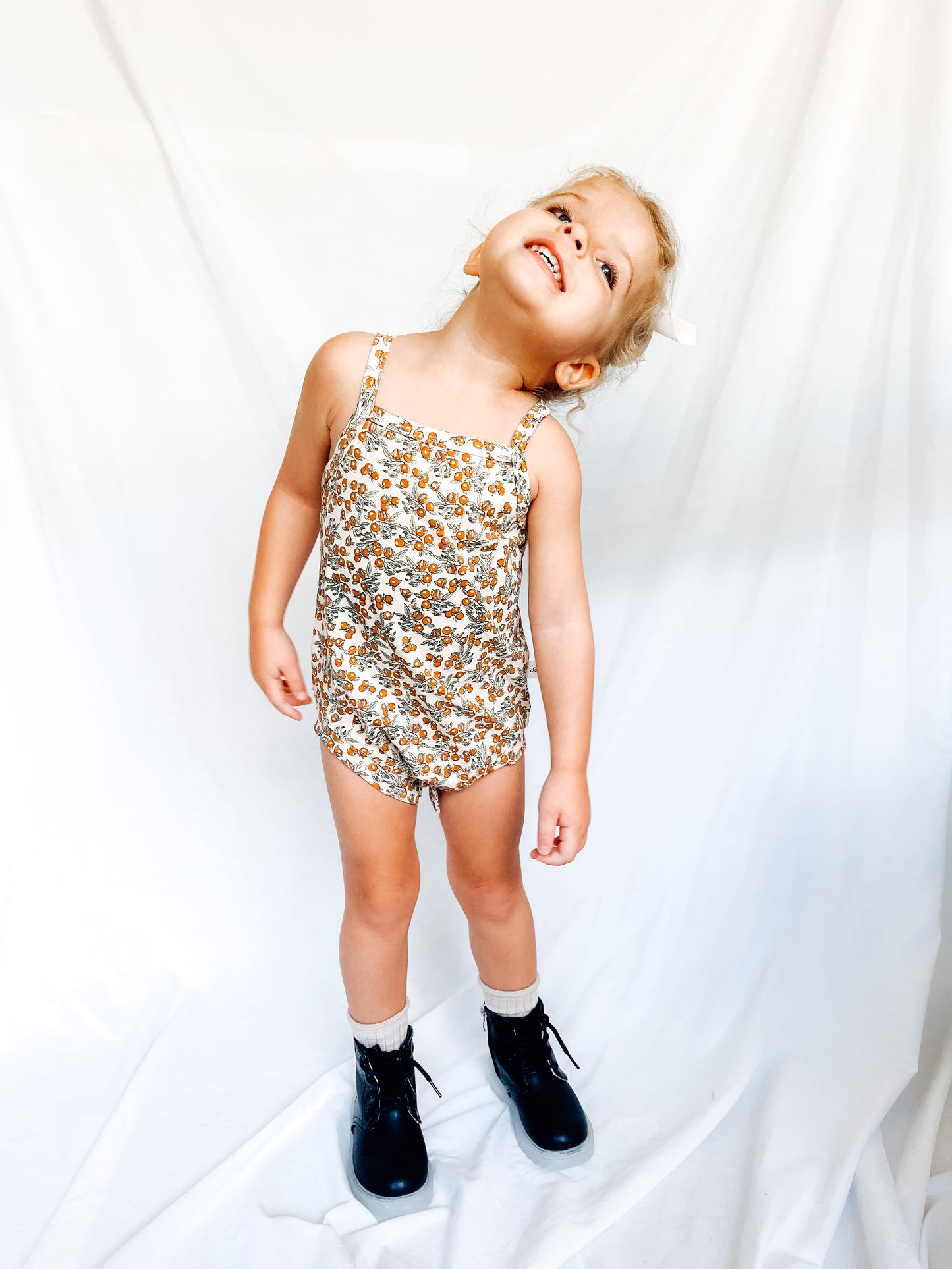 Fall Fruit Romper
