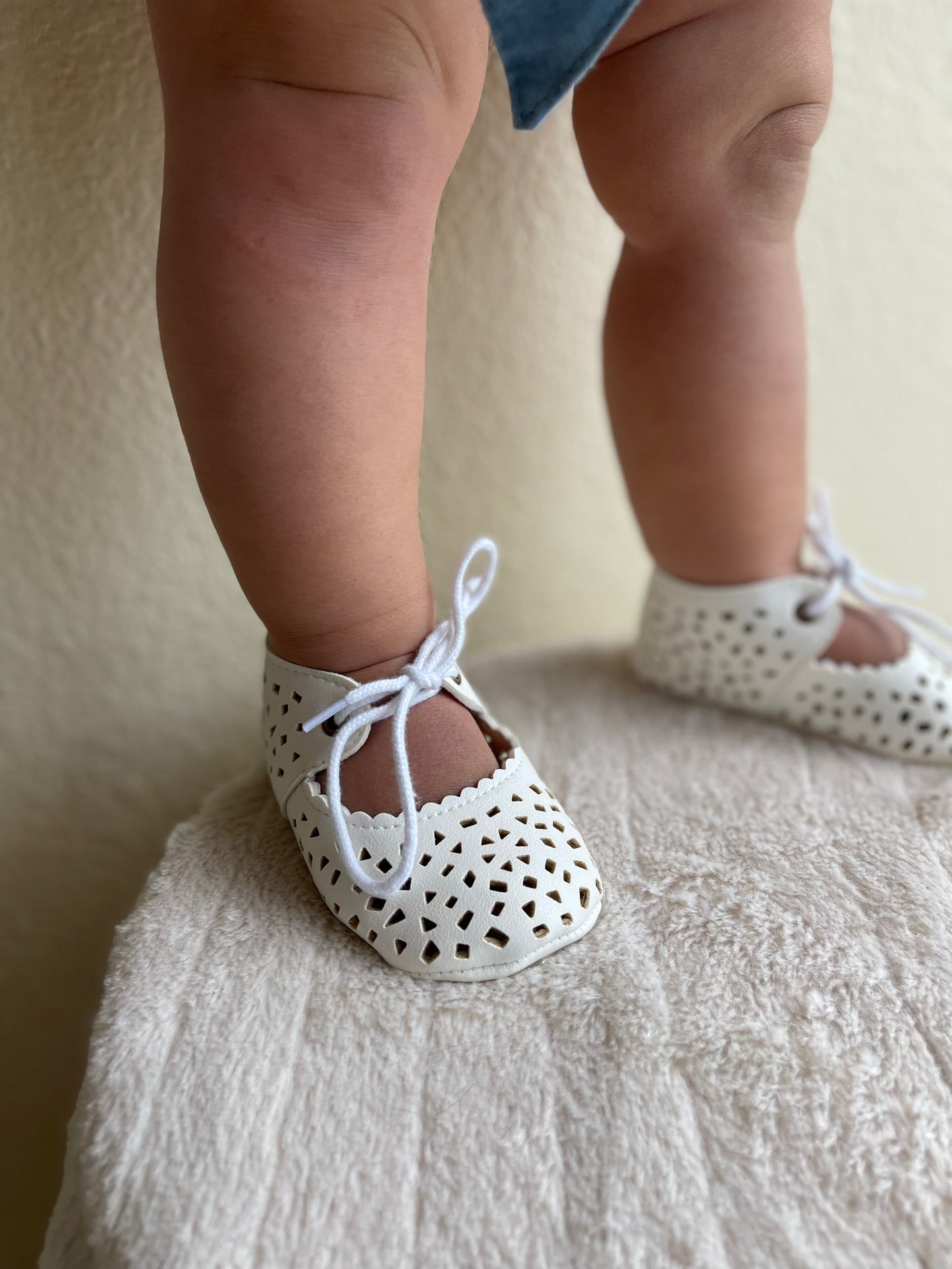 Eyelet Shoe - White