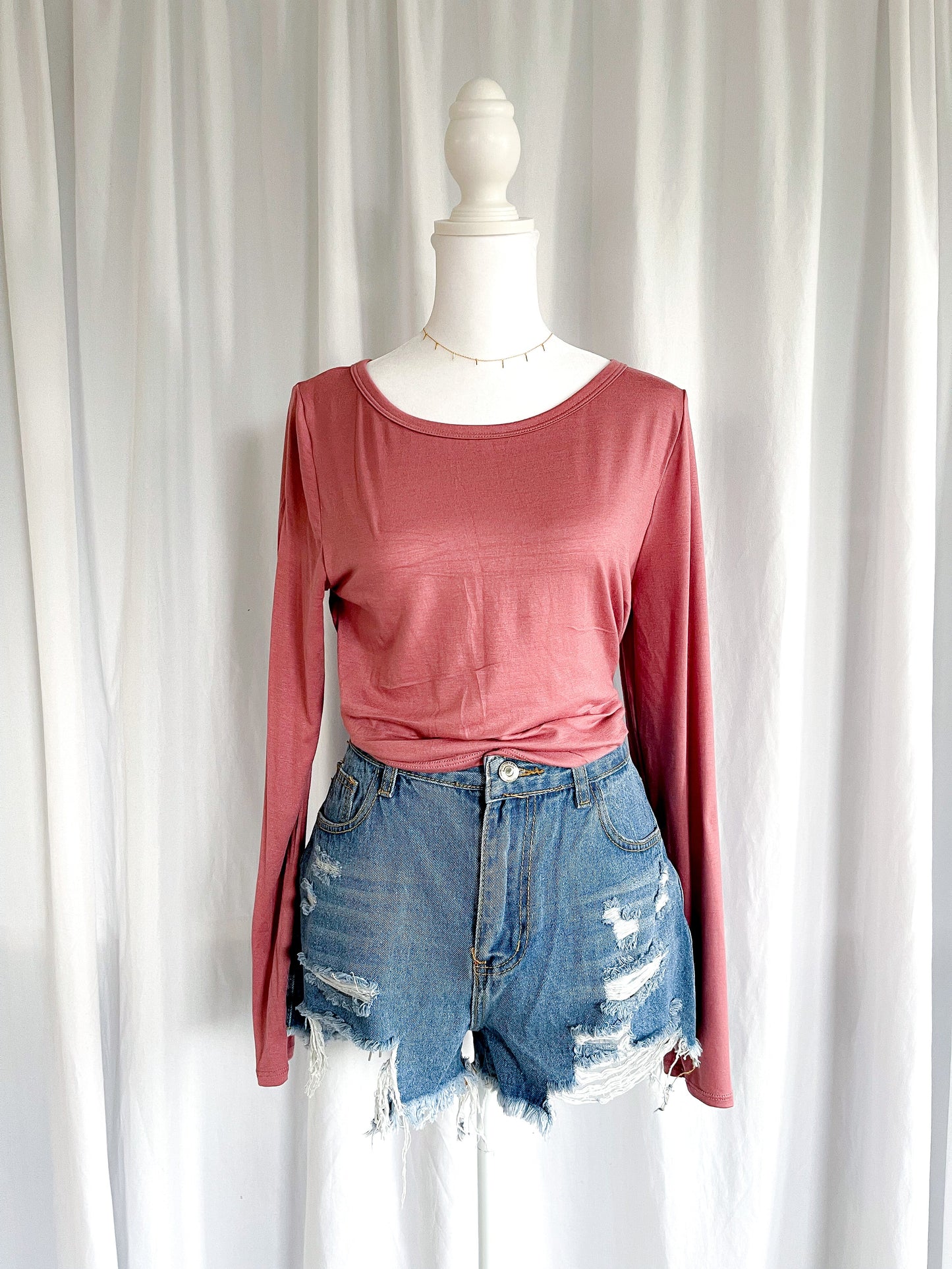 He Loves Me Knot Top