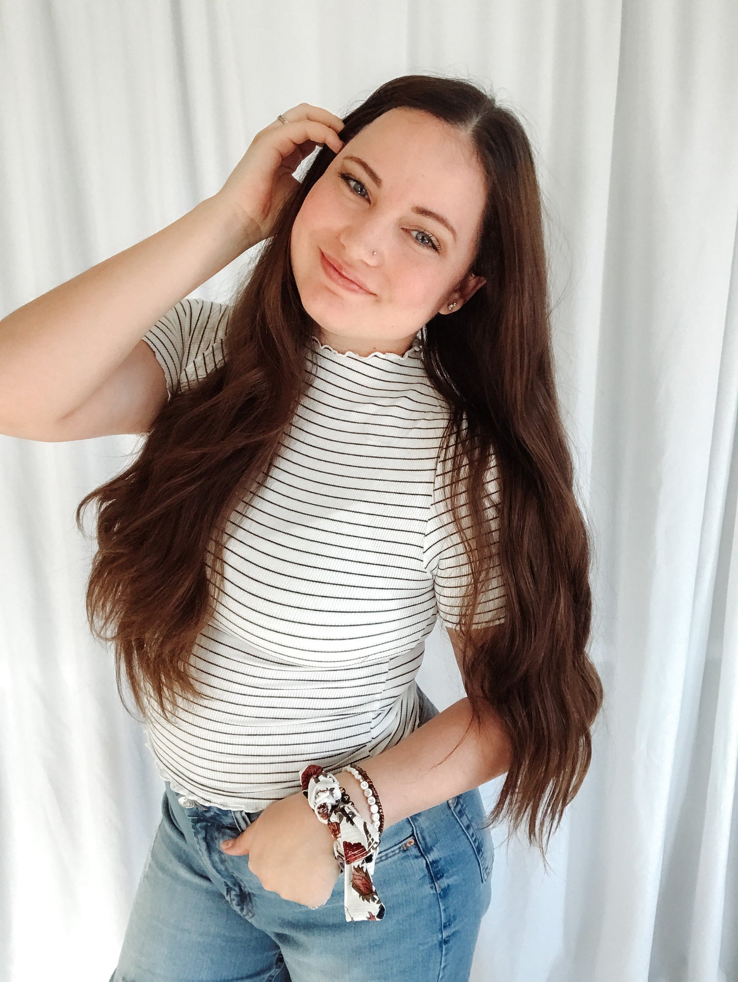 Stripe Me Not Top