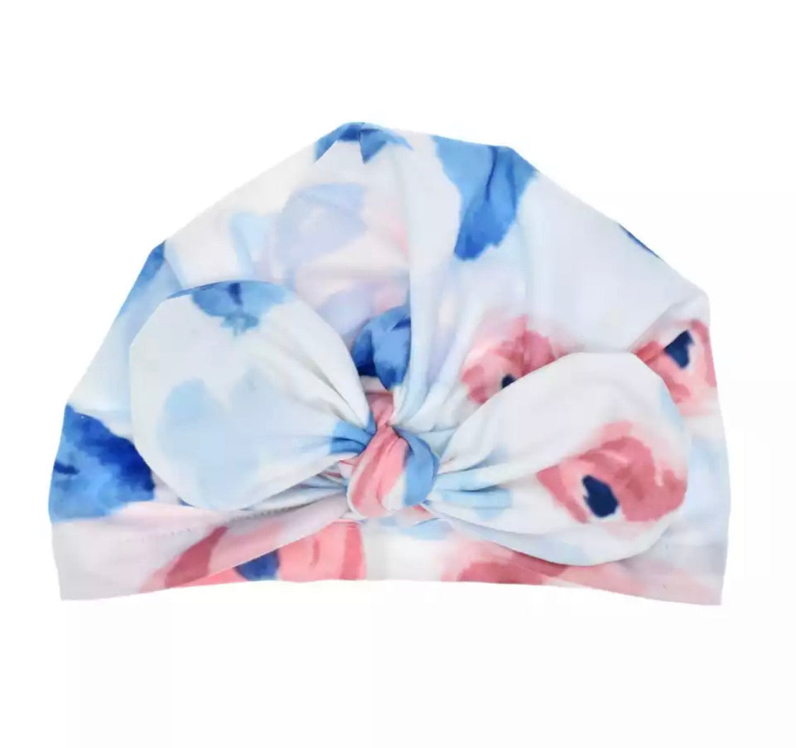 Floral Head Wraps - 4 Colors