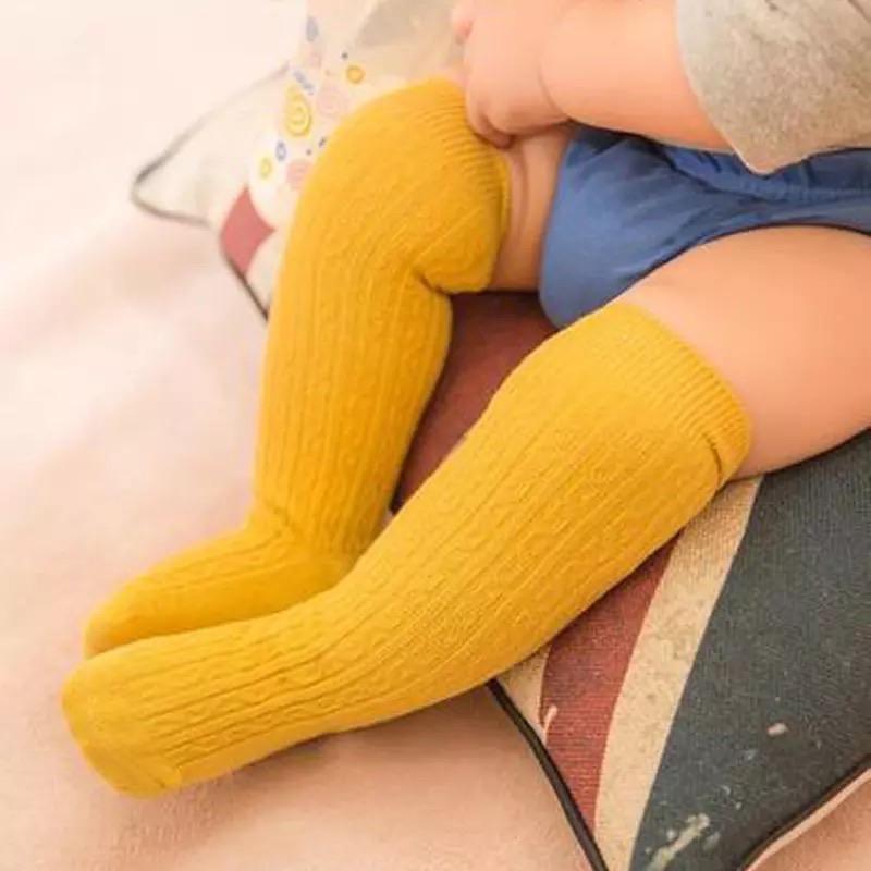 Knitted Knee High Socks - 5 Colors - RESTOCK